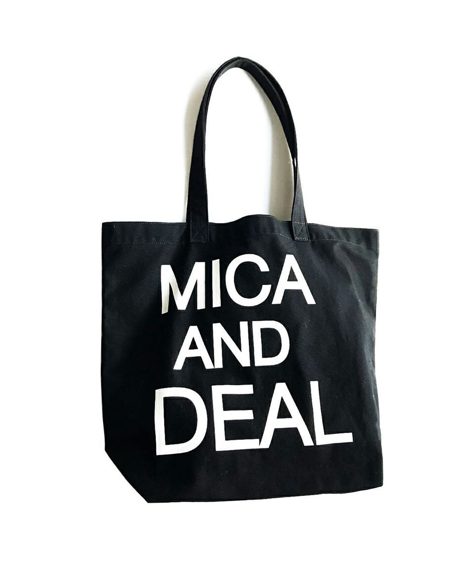 MICA&DEALロゴコットンバッグ/M00E023GD | MICA&DEAL ONLINE STORE