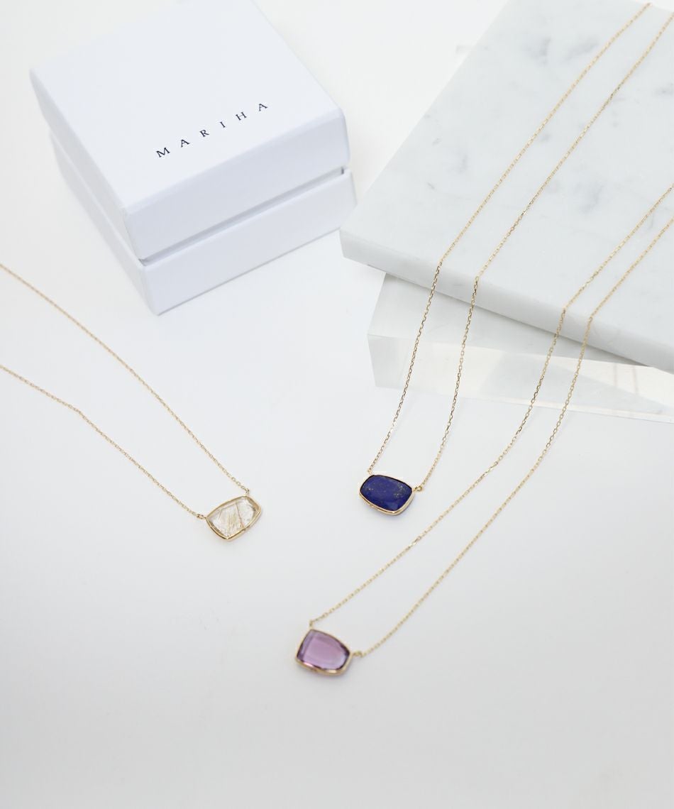 MARIHA】天然石ネックレス-Organic Gems-M/0323110041 | MICA&DEAL