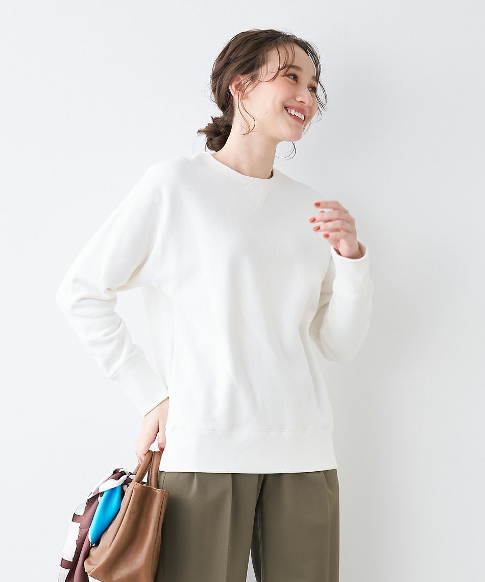 50%off]度詰裏毛ラグランスリーブプルオーバー-NEW MODEL- | MICA&DEAL