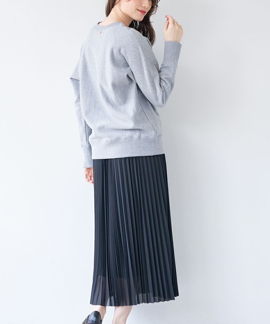 50%off]度詰裏毛ラグランスリーブプルオーバー-NEW MODEL- | MICA&DEAL