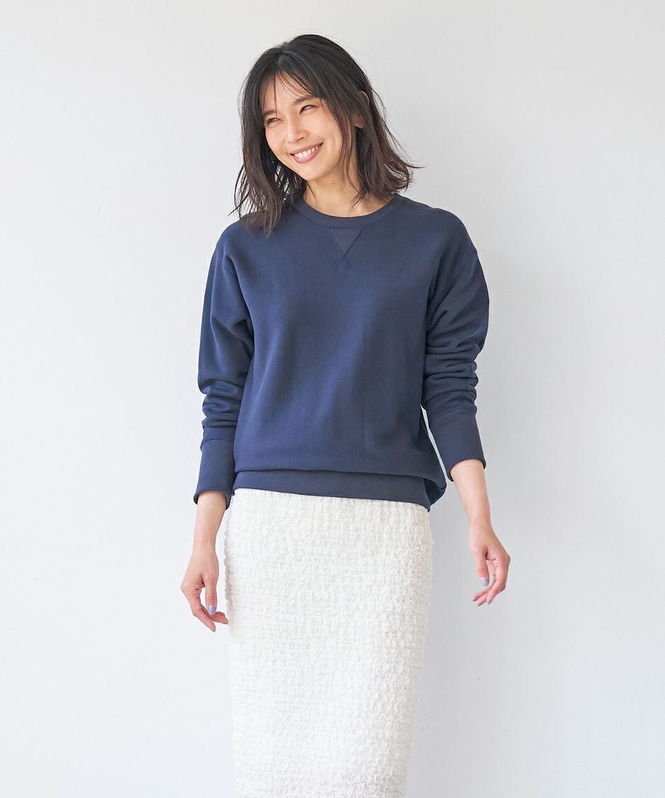 50%off]度詰裏毛ラグランスリーブプルオーバー-NEW MODEL- | MICA&DEAL