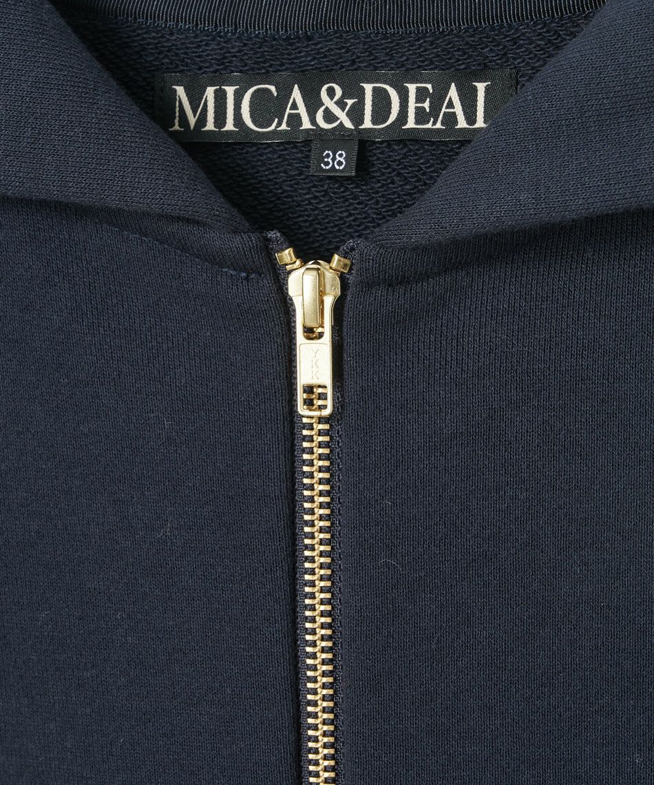 50%off]度詰裏毛ZIP UPパーカー-NEW MODEL- | MICA&DEAL ONLINE STORE