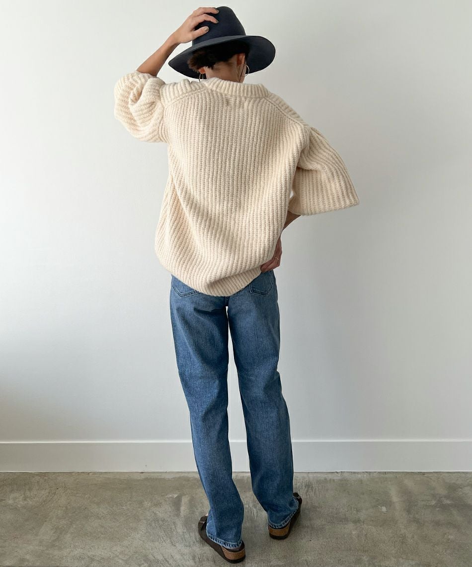 TIME SALE 10%off]【RED CARD TOKYO】One-Day-ルーズストレートデニム