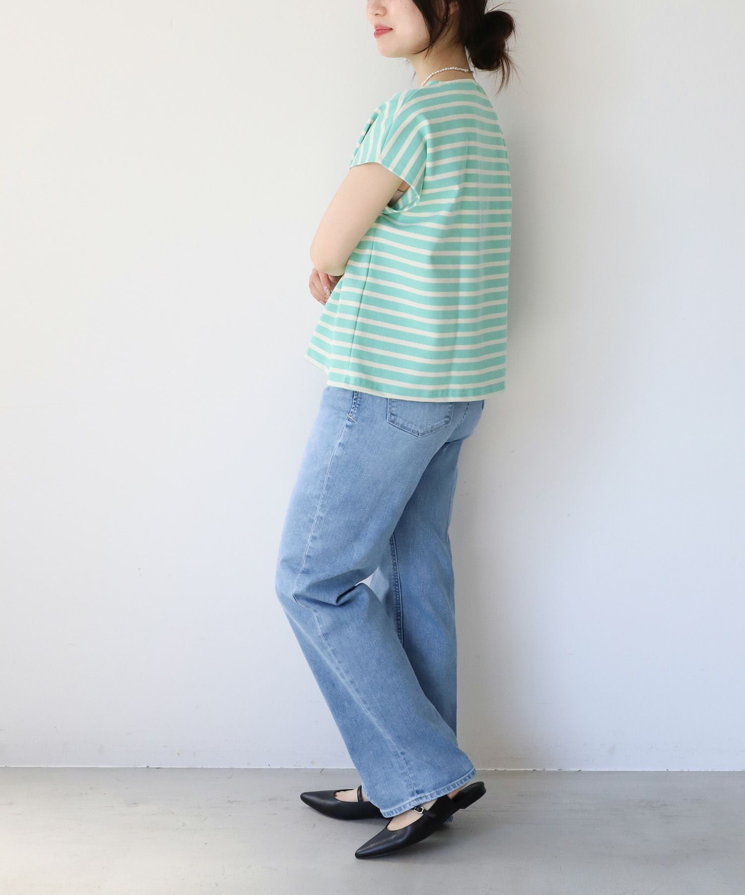 YANUK】ボーイズストレートデニム-LEA BoysStraight/0324103008