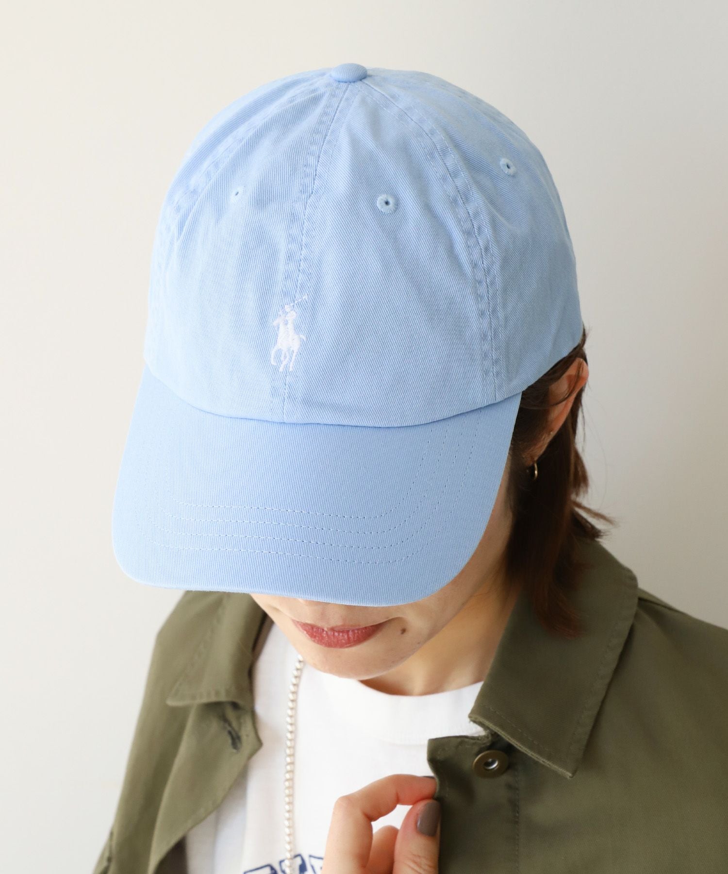 POLO RALPH LAUREN】コットンチノベースボールキャップ-CLASSIC SPORT