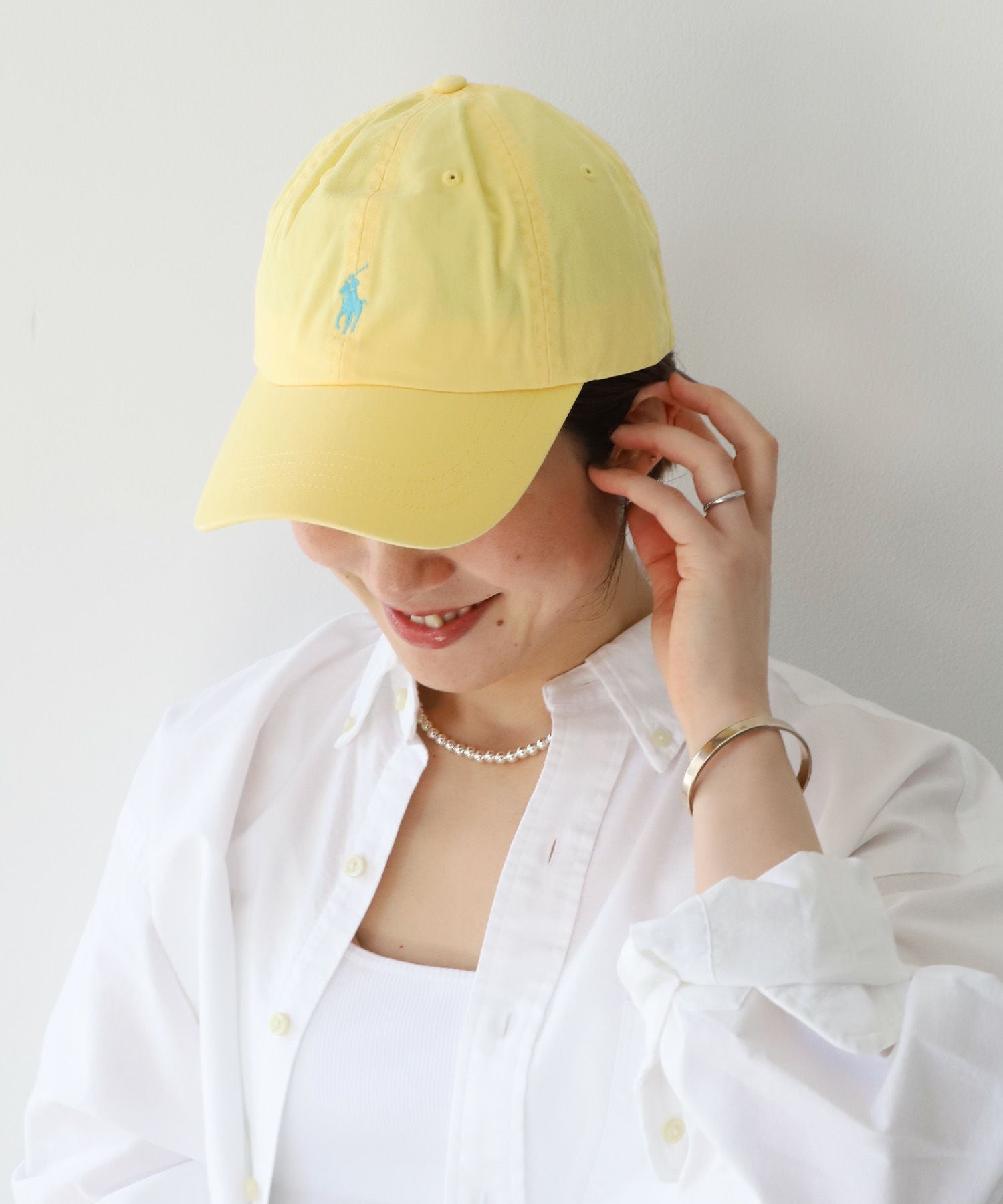 POLO RALPH LAUREN】コットンチノベースボールキャップ-CLASSIC SPORT