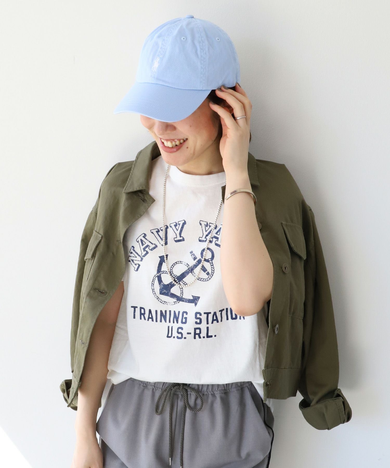 POLO RALPH LAUREN】コットンチノベースボールキャップ-CLASSIC SPORT