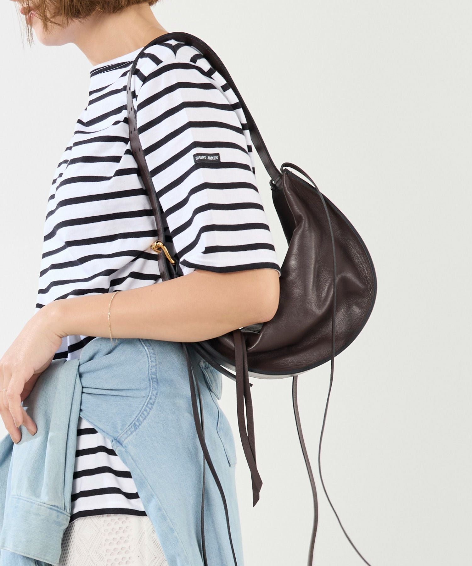 30%off]【RADICA STUDIO】カーフレザーナッパショルダーバッグ-AMACA