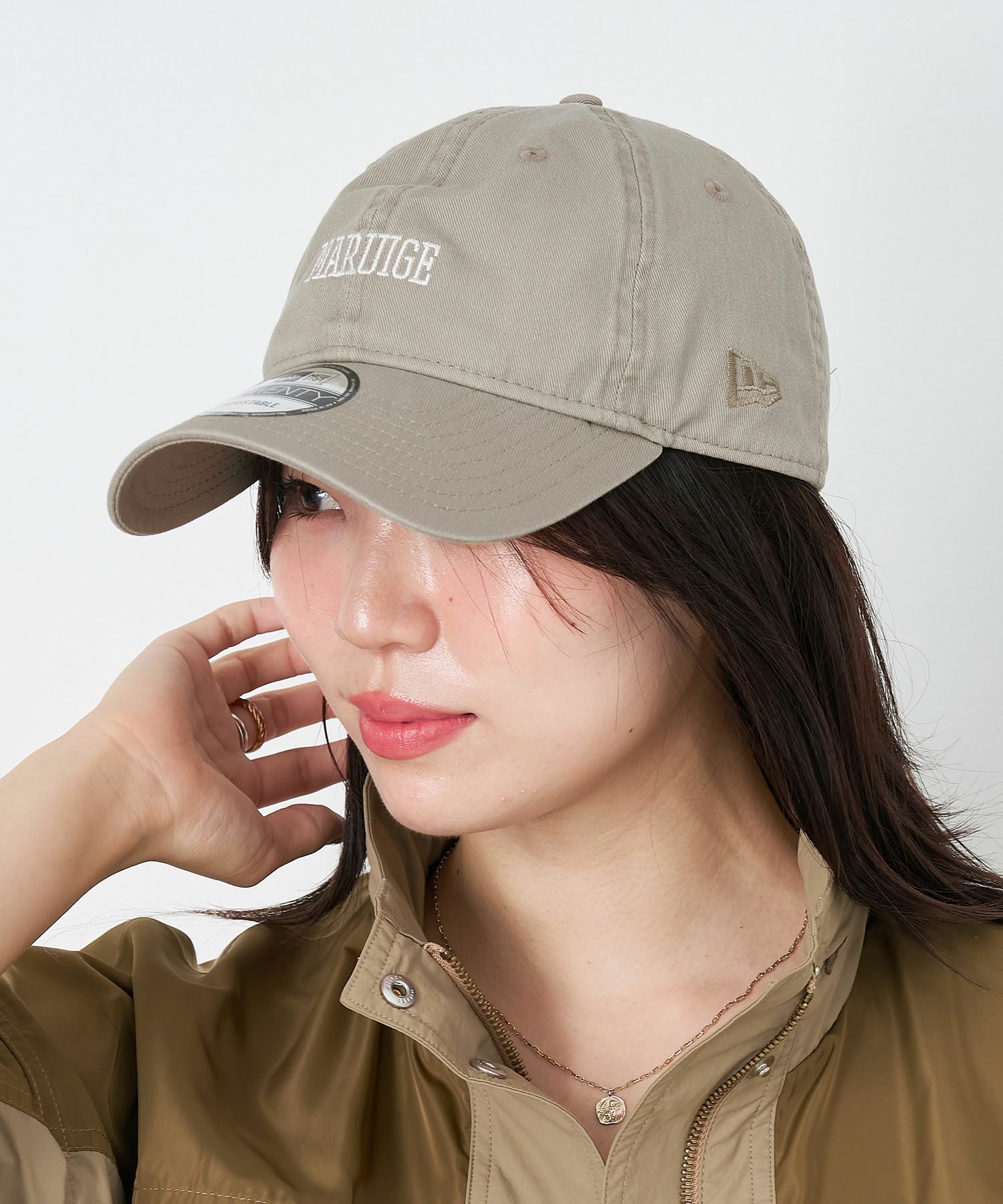 NEW ERA×MICA&DEAL】ロゴ刺繍コラボレーションCAP-9TWENTY/0125110073