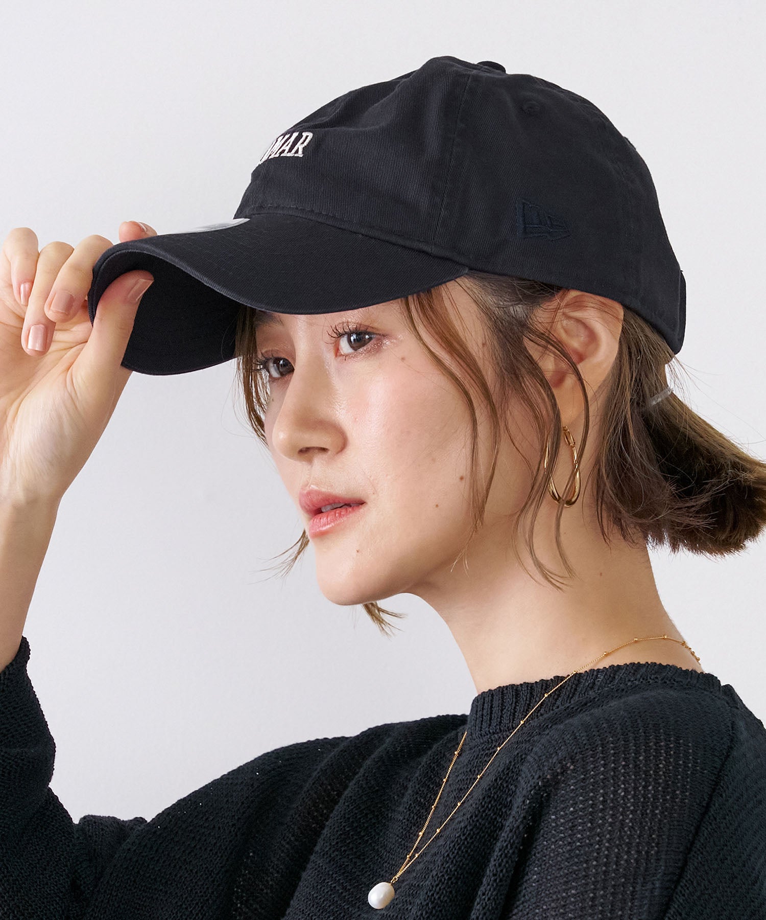 NEW ERA×MICA&DEAL】ロゴ刺繍コラボレーションCAP-9TWENTY/0125110073