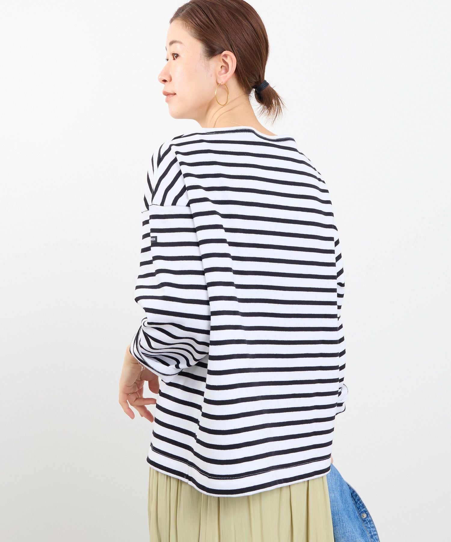 SAINT JAMES】ルーズドロップT-shirt-20JC OUESS LOOSE/0325109005