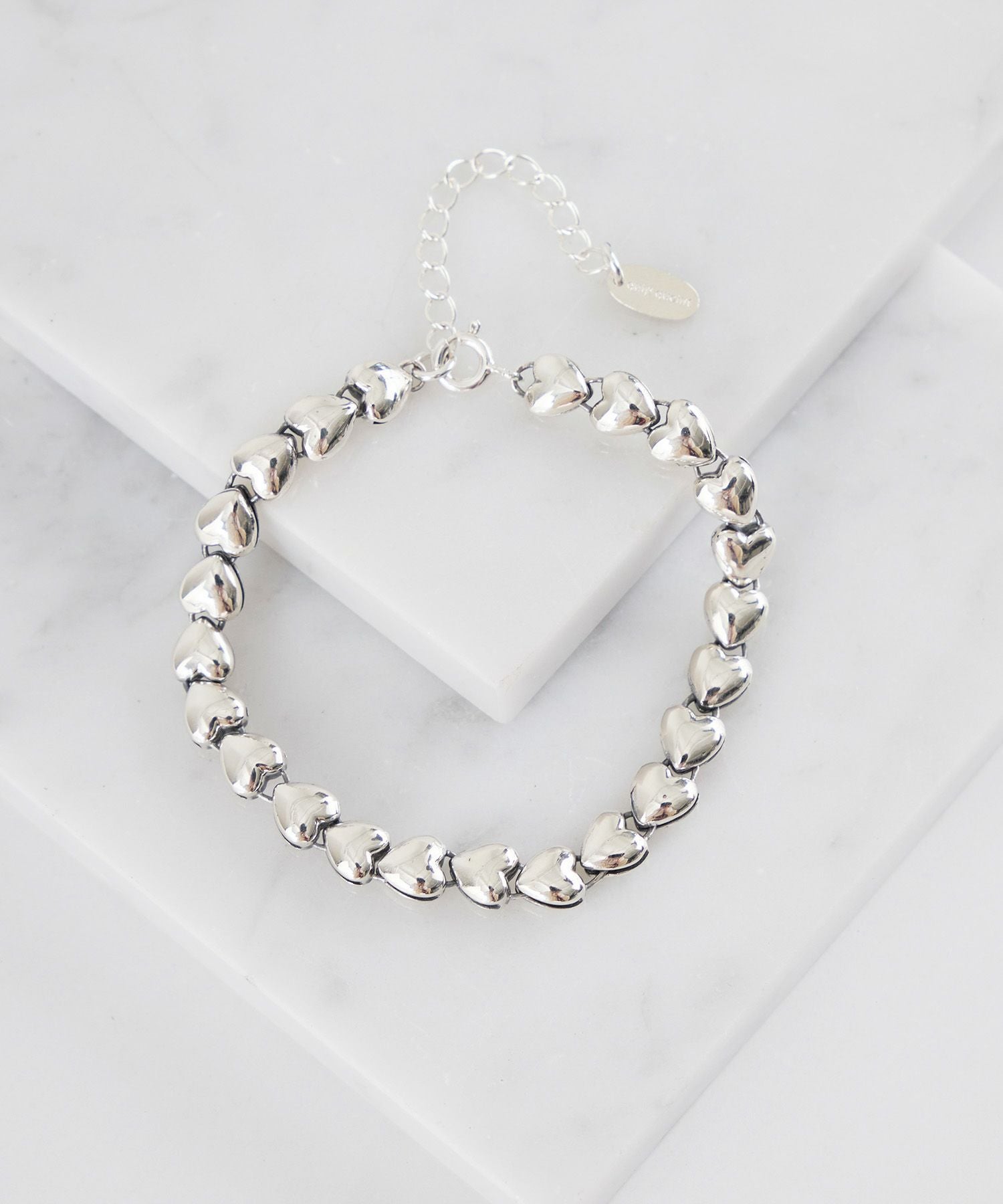 quip queint】ハートチェーンブレスレット-bravery bracelet