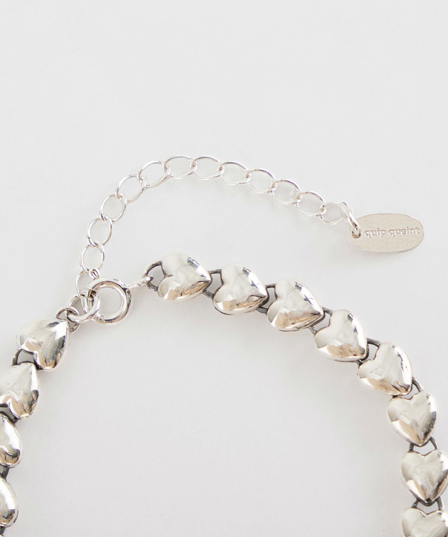quip queint】ハートチェーンブレスレット-bravery bracelet
