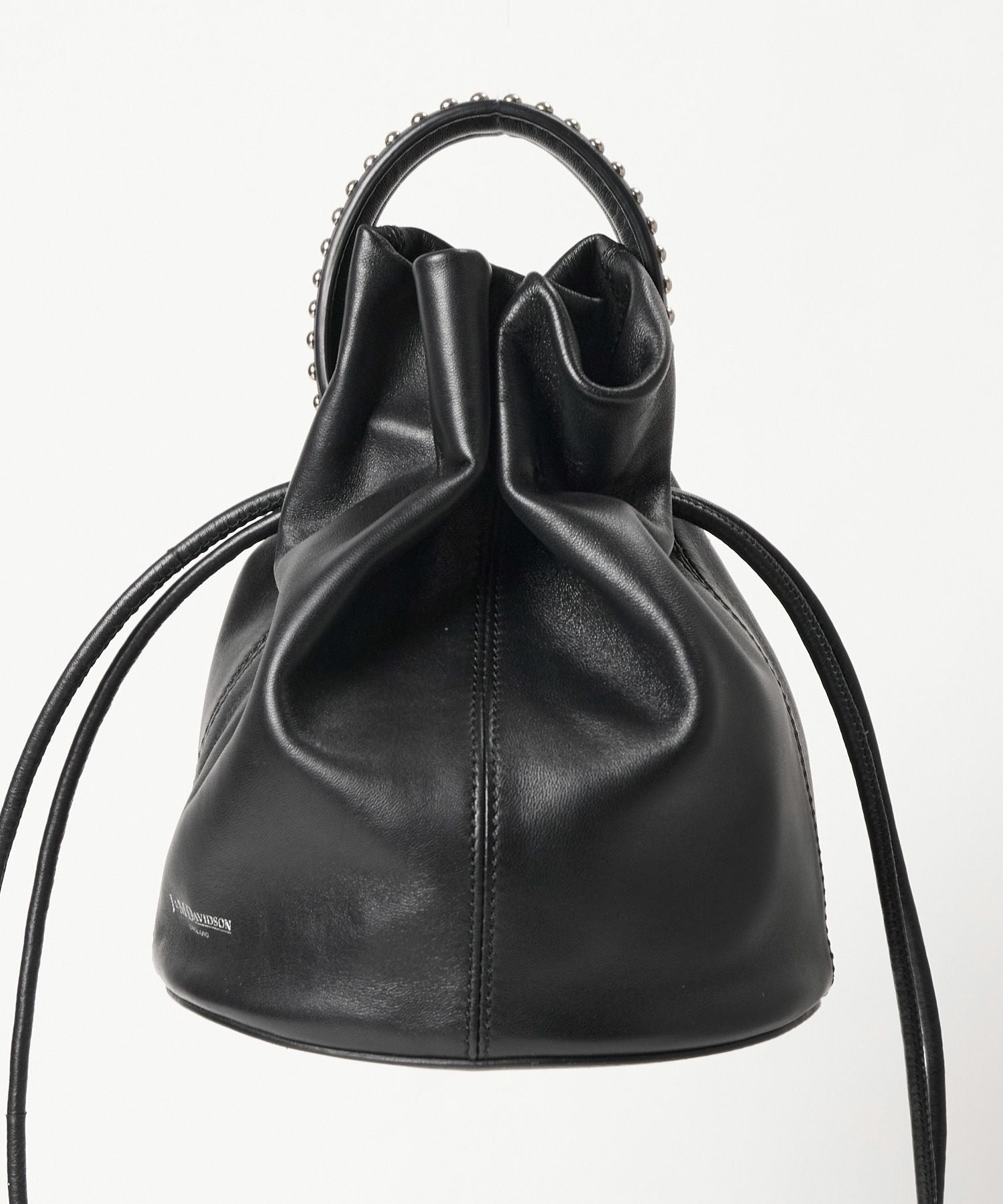 J&M DAVIDSON】ドローストリングミニバッグ-NUBE BUCKET MINI BAG