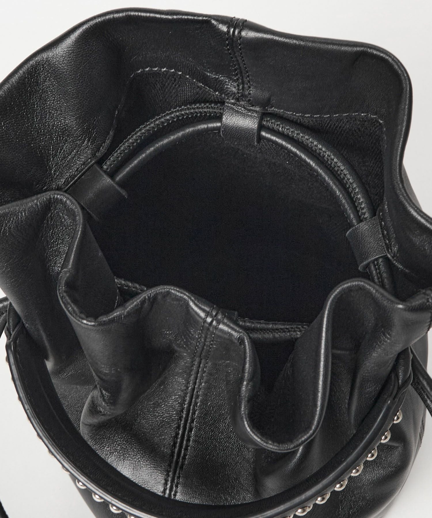 J&amp;M DAVIDSON デヴィトソンMINI NUBE BUCKET黒美品 J&M Davidson（J＆Mデヴィッドソン） ミニ ヌーベ バスケット MINI