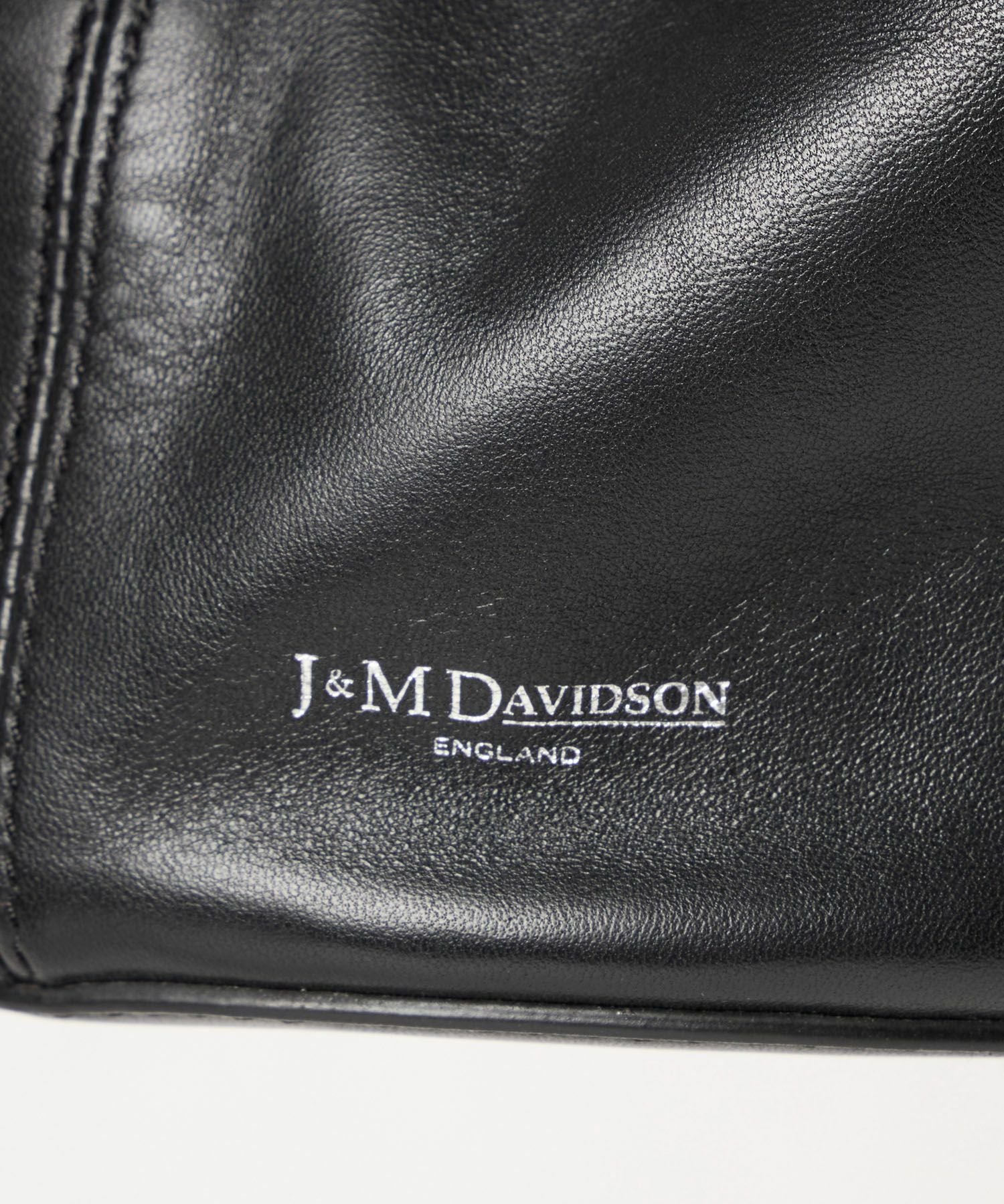J&M DAVIDSON】ドローストリングミニバッグ-NUBE BUCKET MINI BAG