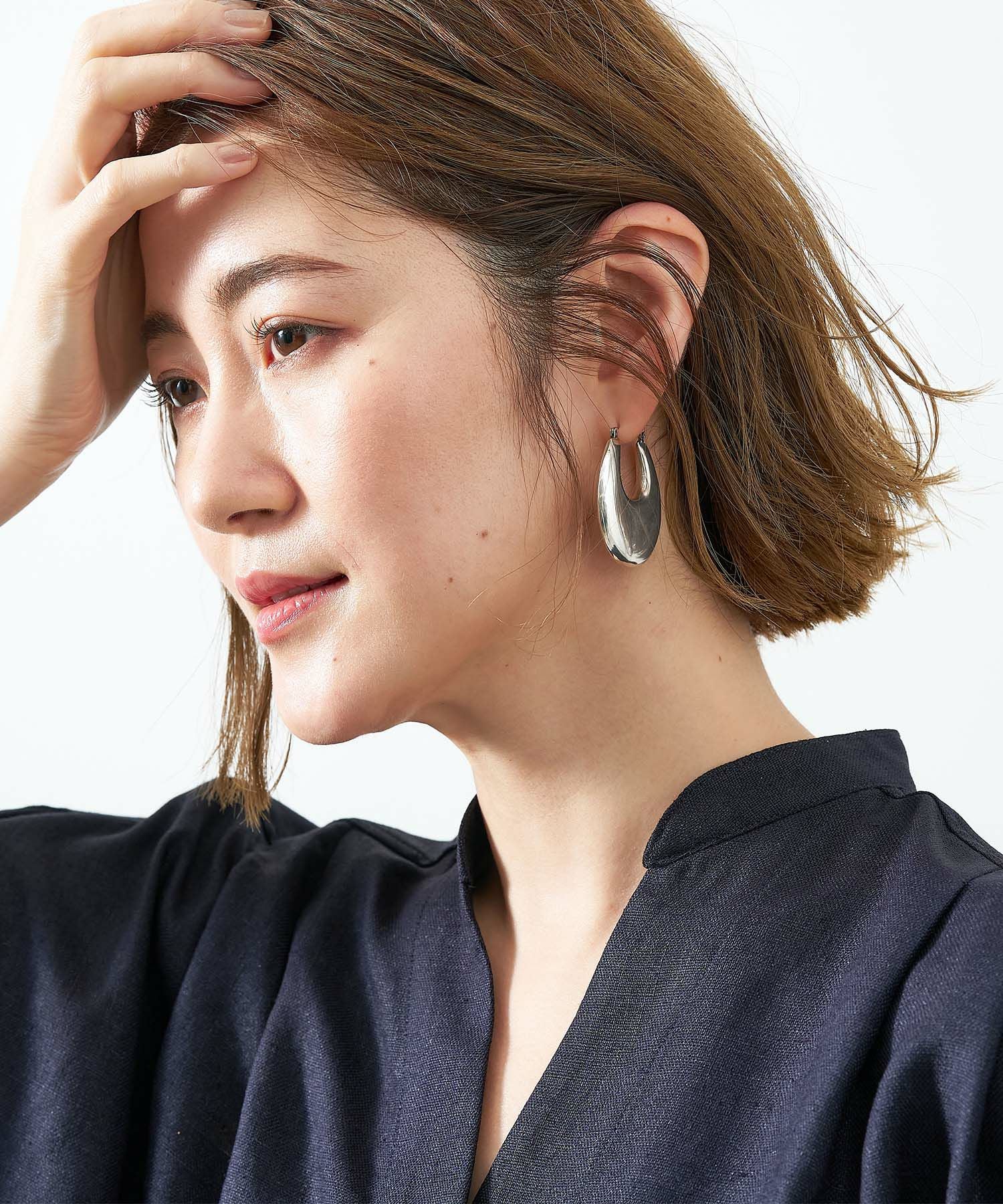 TIME SALE 10%off]【LAVER】フープピアス-CANASTA LISA EARRINGS