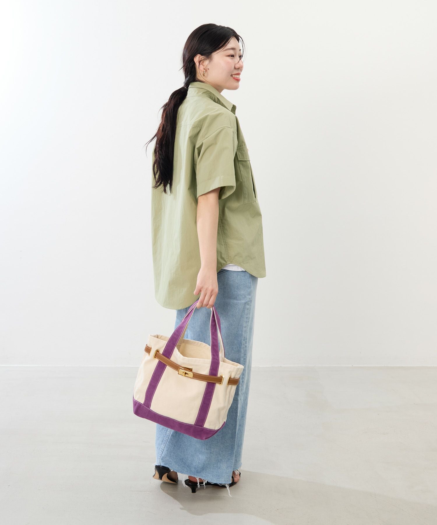 sita parantica】キャンバストートバッグ-S/0325110066 | MICA&DEAL