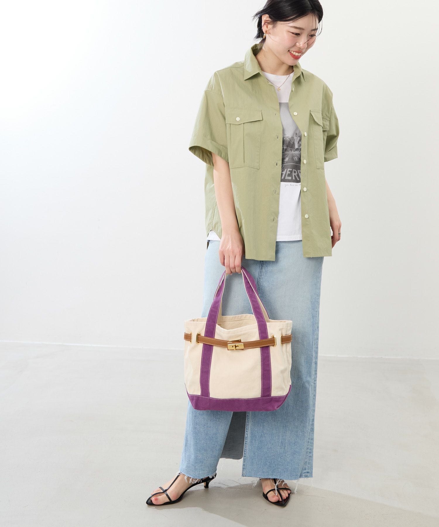 sita parantica】キャンバストートバッグ-S/0325110066 | MICA&DEAL