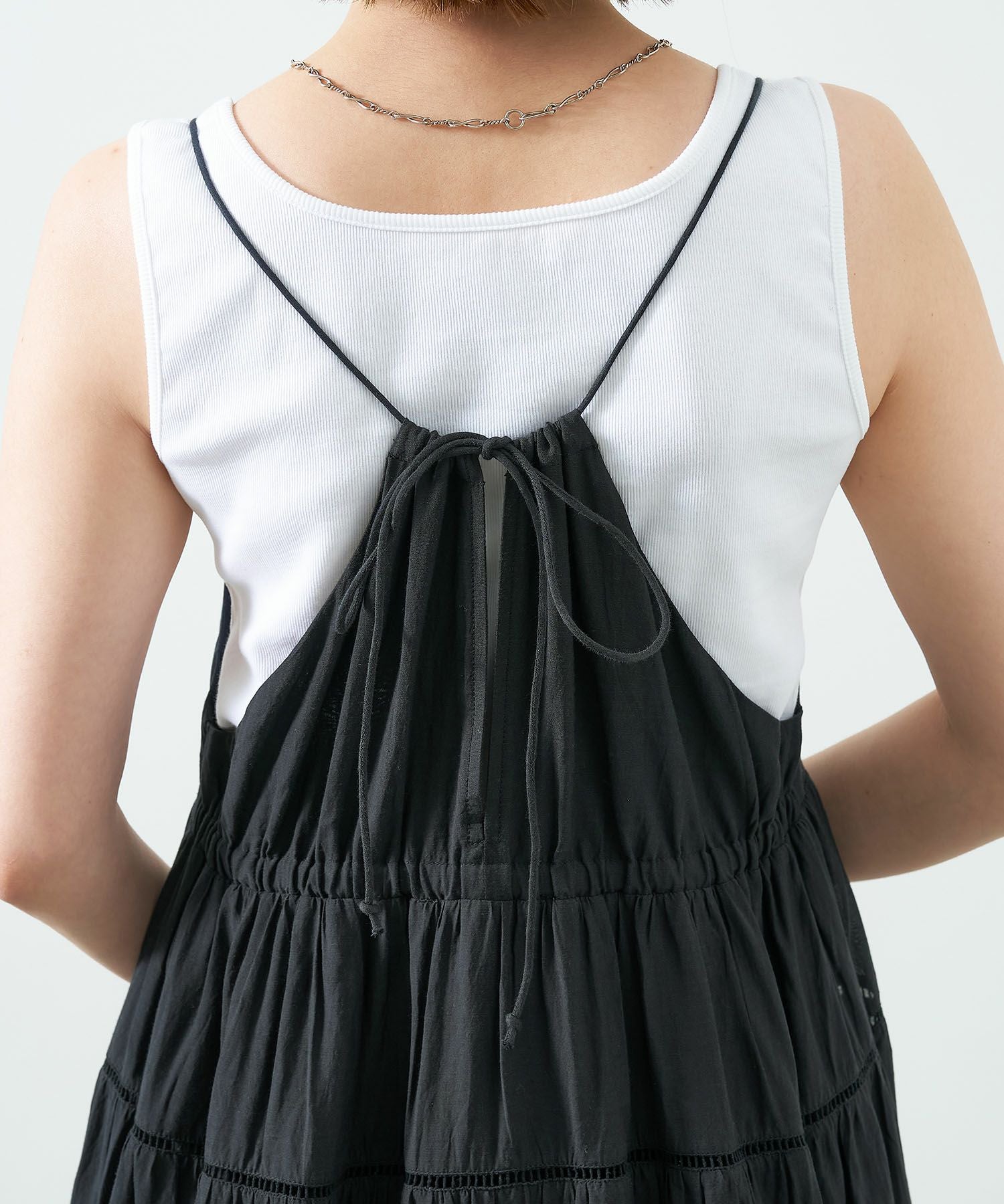 40%off]【normment】ティアードキャミワンピース/0325104001