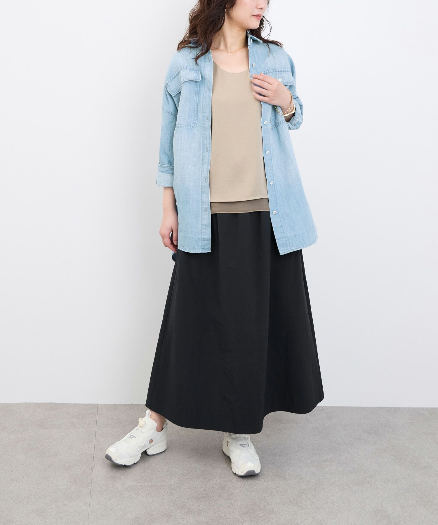 Healthy DENIM】デニムシャツ-Brezzy Almond/0325101011 | MICA&DEAL