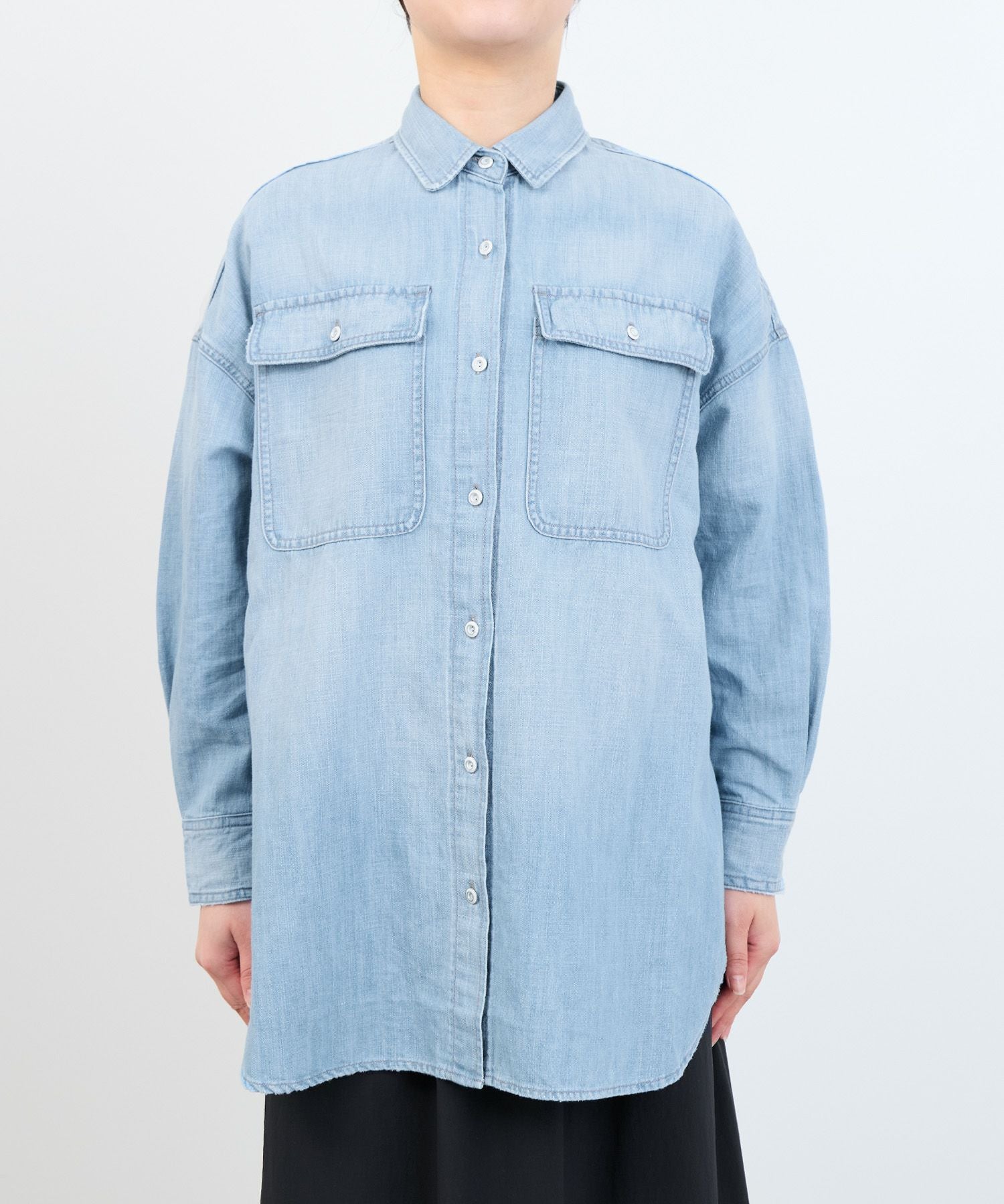 Healthy DENIM】デニムシャツ-Brezzy Almond/0325101011 | MICA&DEAL