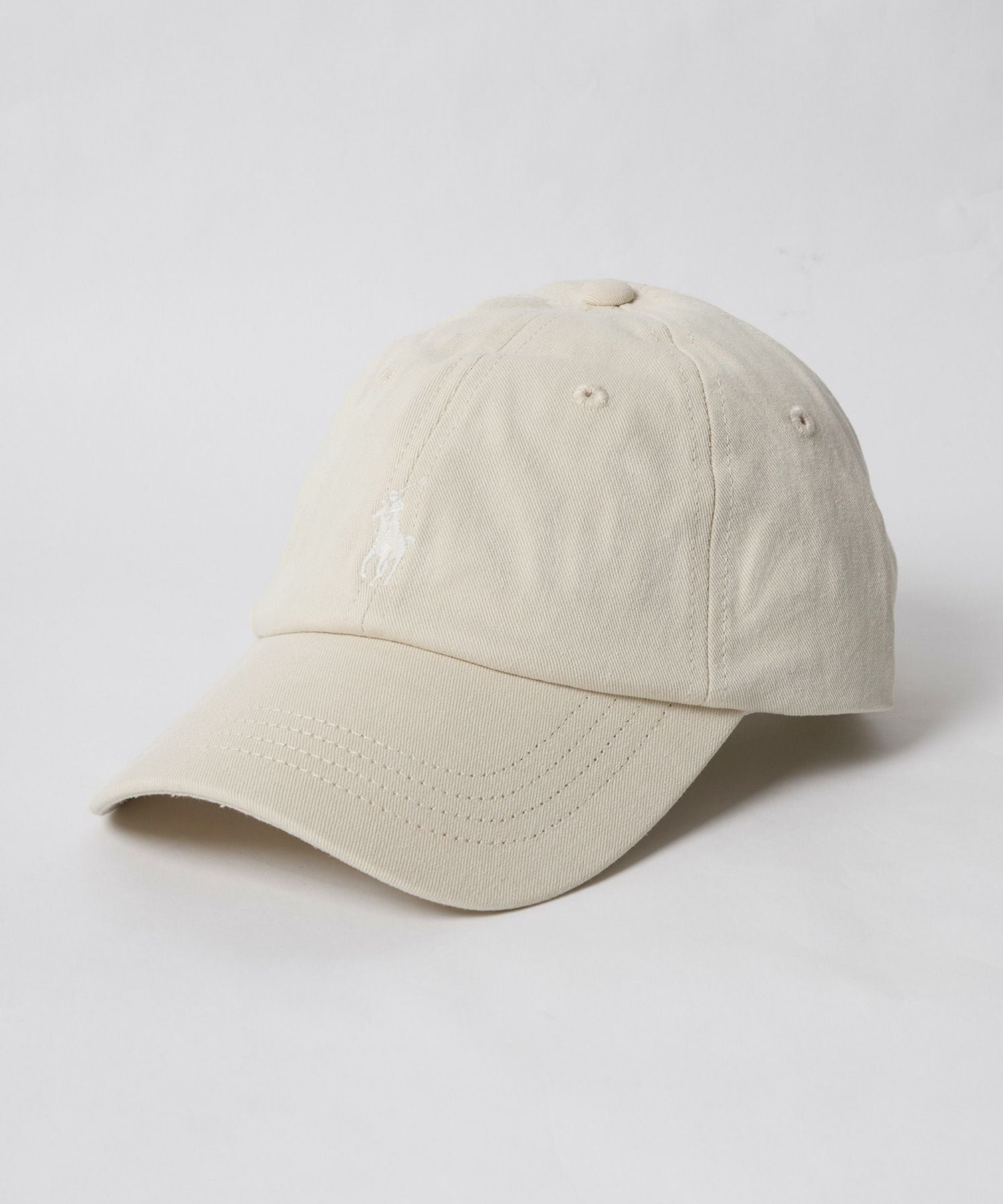 POLO RALPH LAUREN】コットンベースボールキャップ-MINERAL DYE