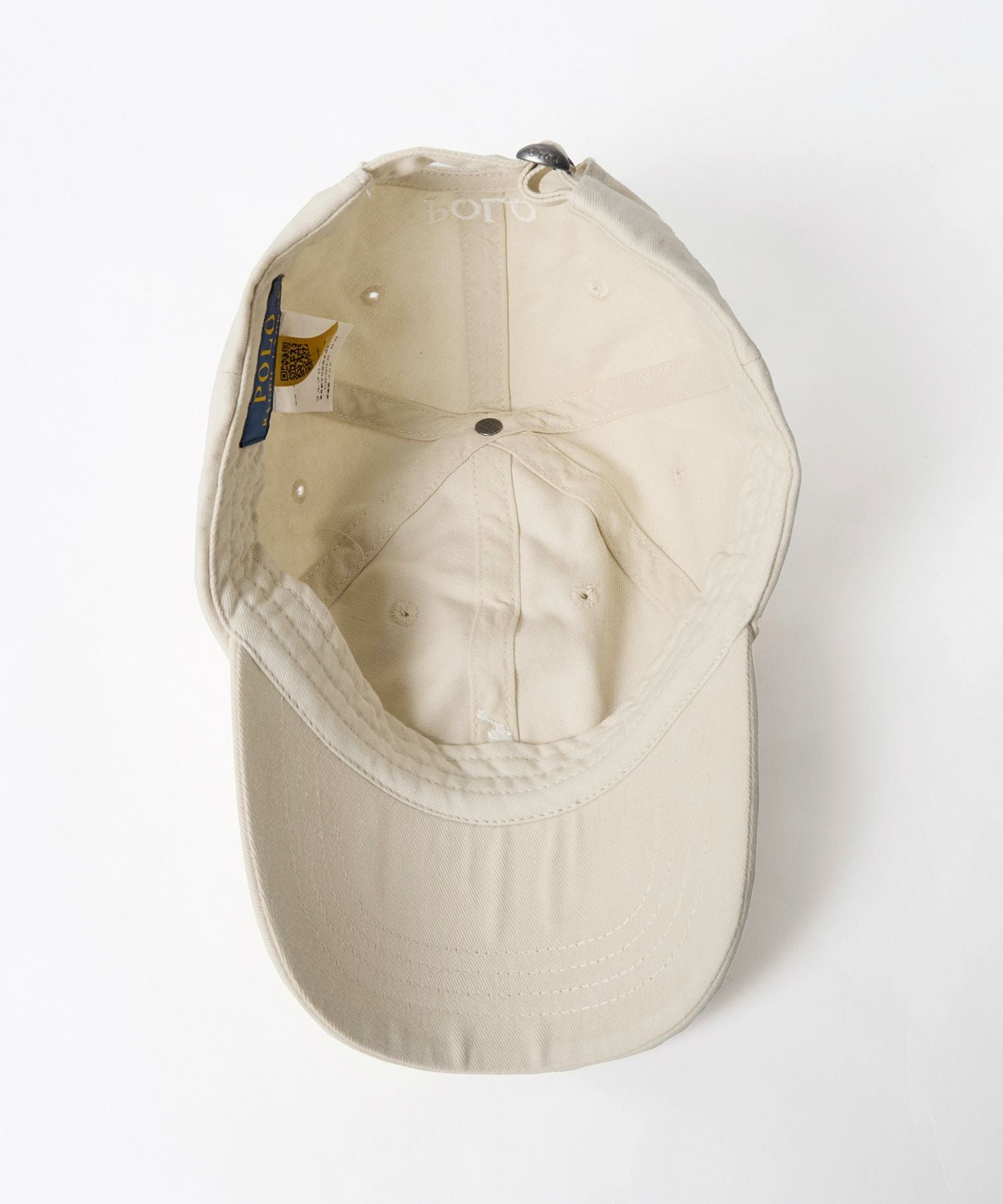 POLO RALPH LAUREN】コットンベースボールキャップ-MINERAL DYE