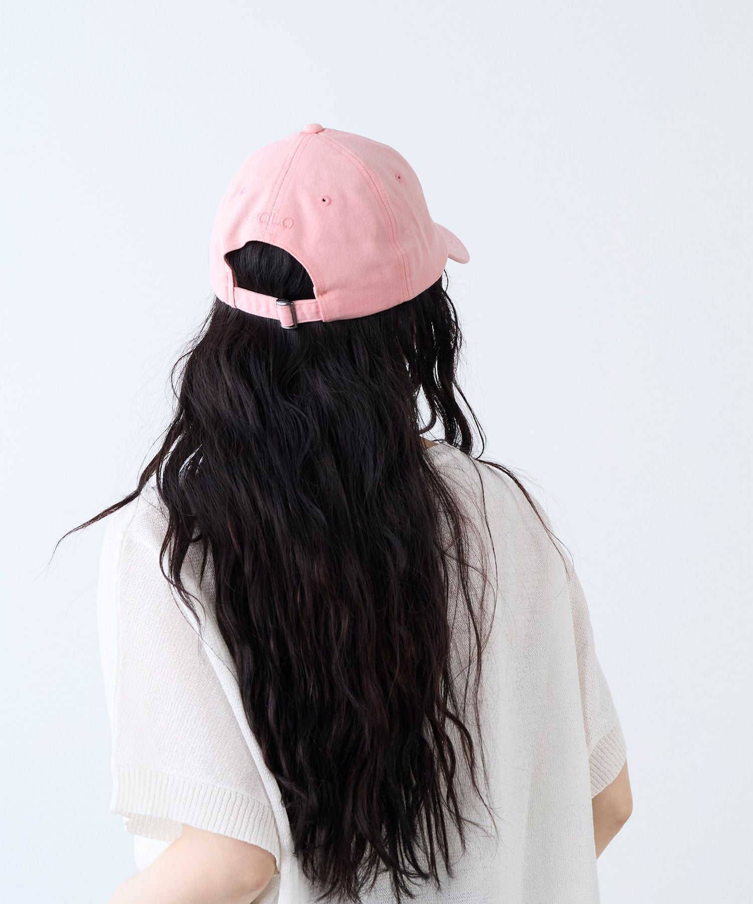 POLO RALPH LAUREN】コットンベースボールキャップ-MINERAL DYE