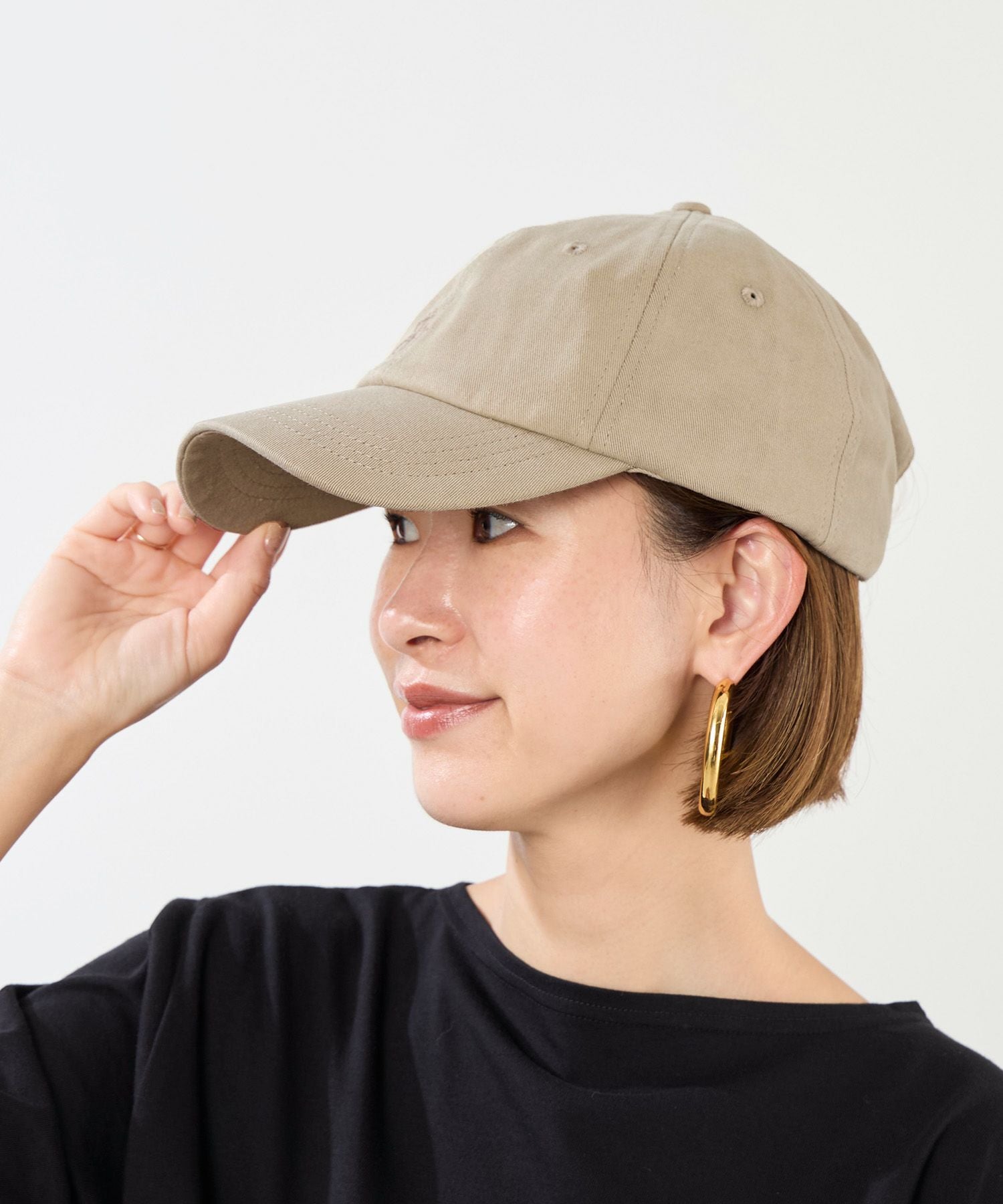 POLO RALPH LAUREN】コットンベースボールキャップ-MINERAL DYE