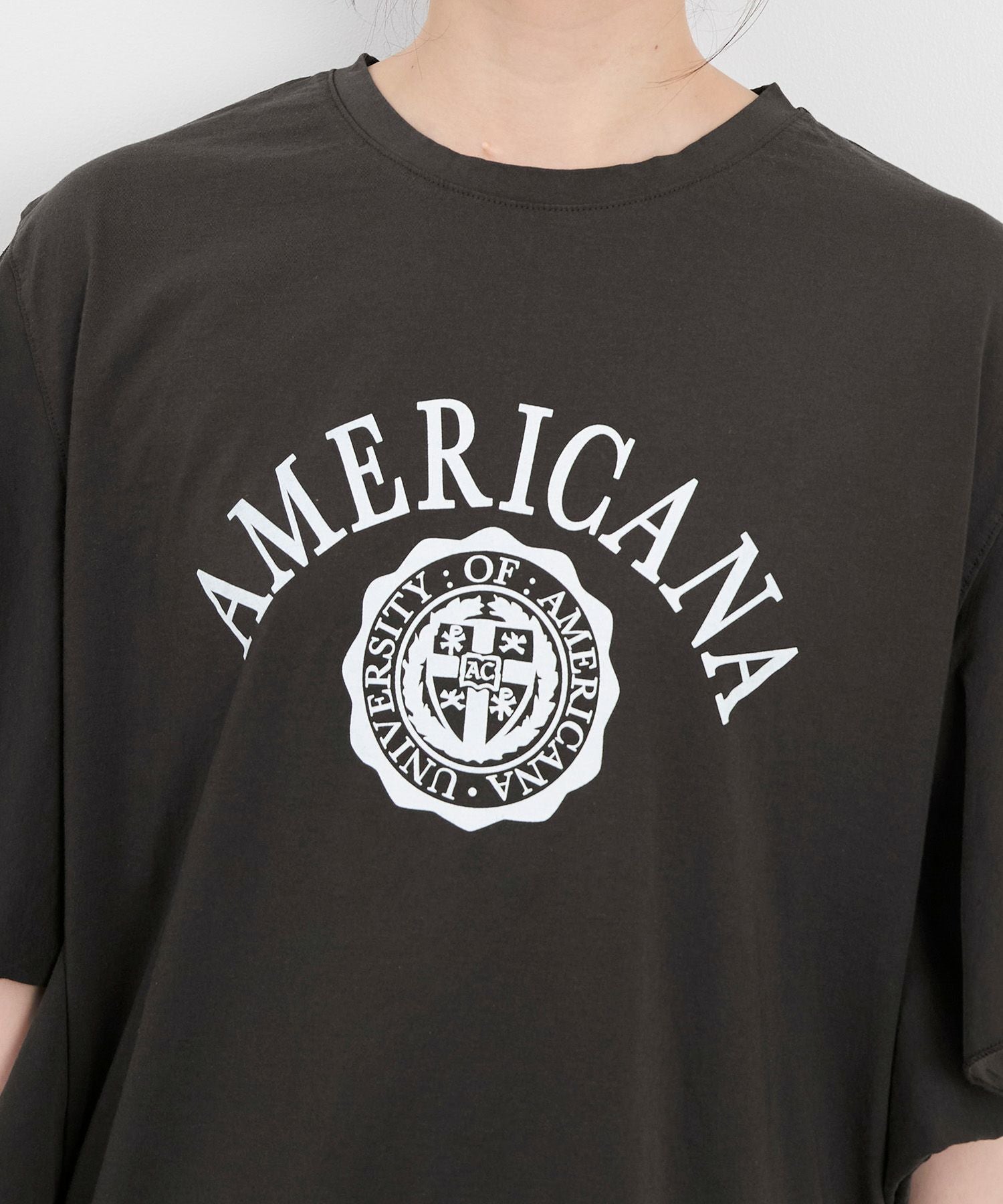AMERICANA×MICA&DEAL】ロゴフリルT-shirt/012520911101 | MICA&DEAL