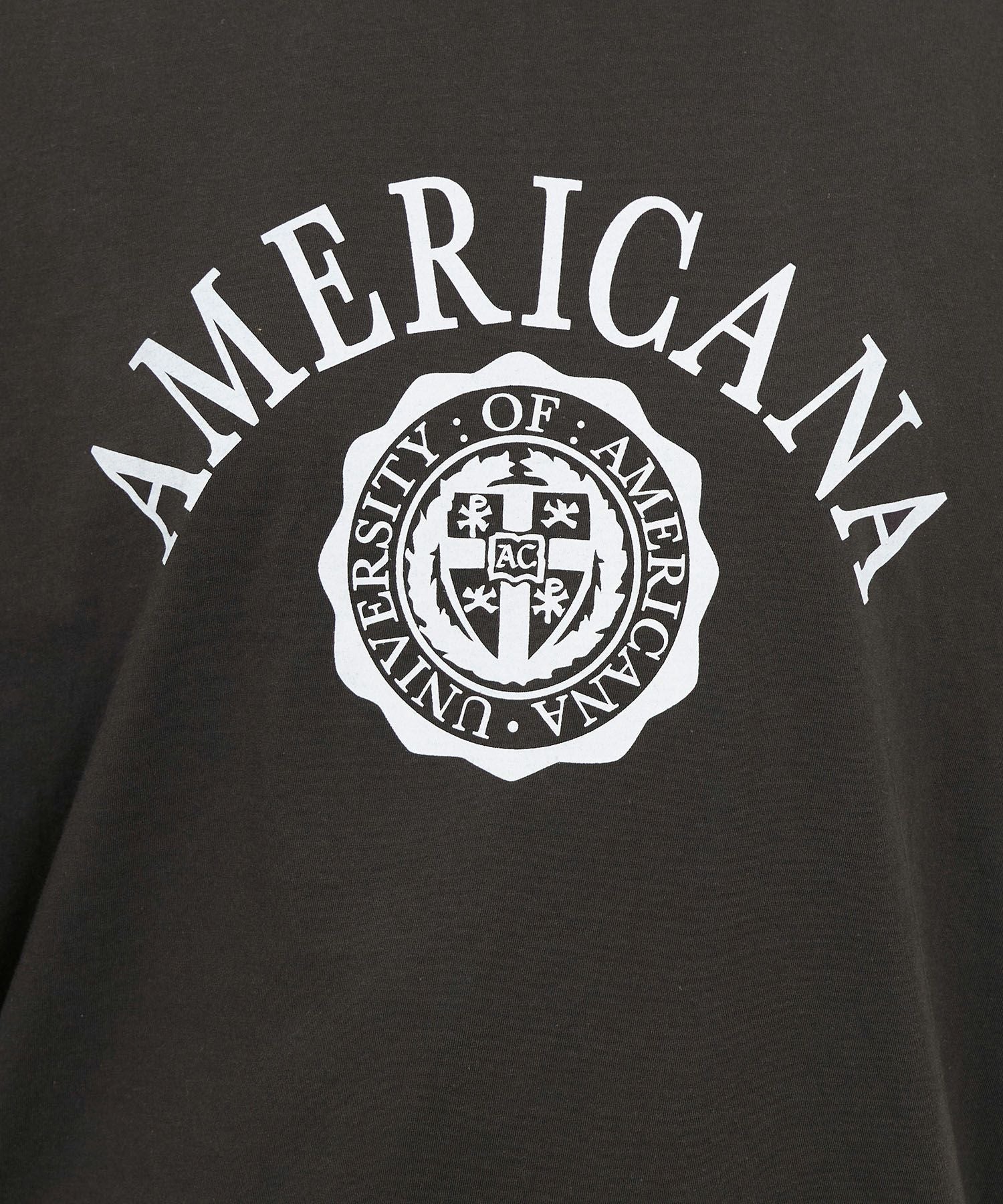 a⭐︎MICA & DEALAmericana frill tee AMERICANA×MICA&DEAL】ロゴフリルT-shirt/012520911101 | MICA&DEAL