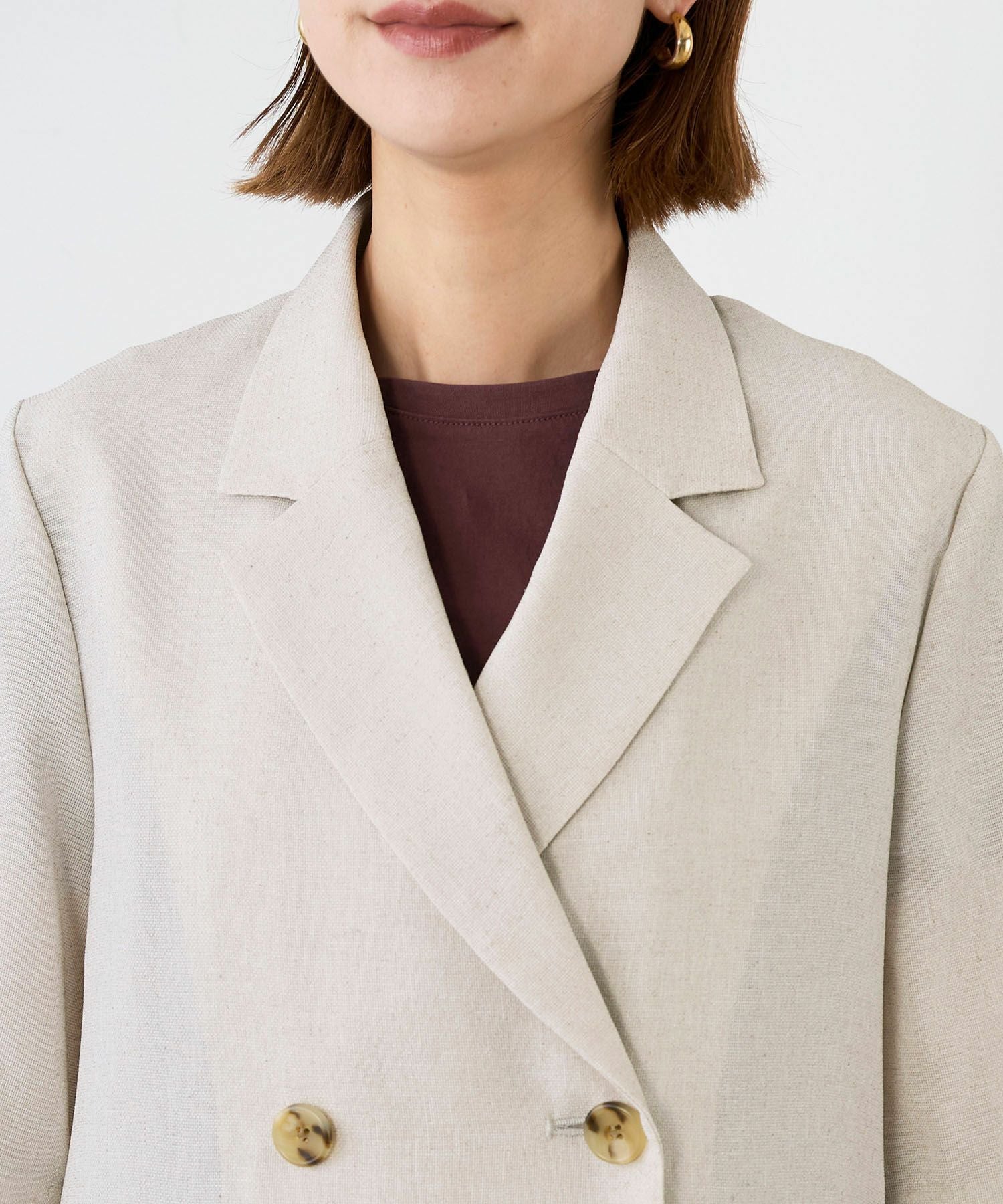 50%off]ハーフスリーブジャケット/0125305279 | MICA&DEAL ONLINE STORE