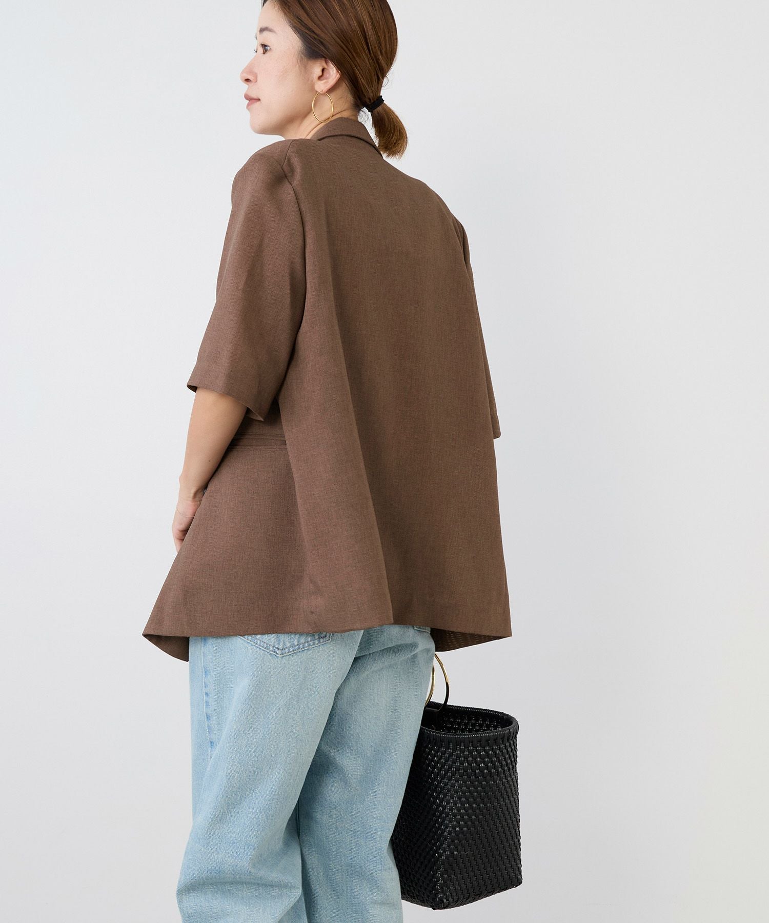 50%off]ハーフスリーブジャケット/0125305279 | MICA&DEAL ONLINE STORE