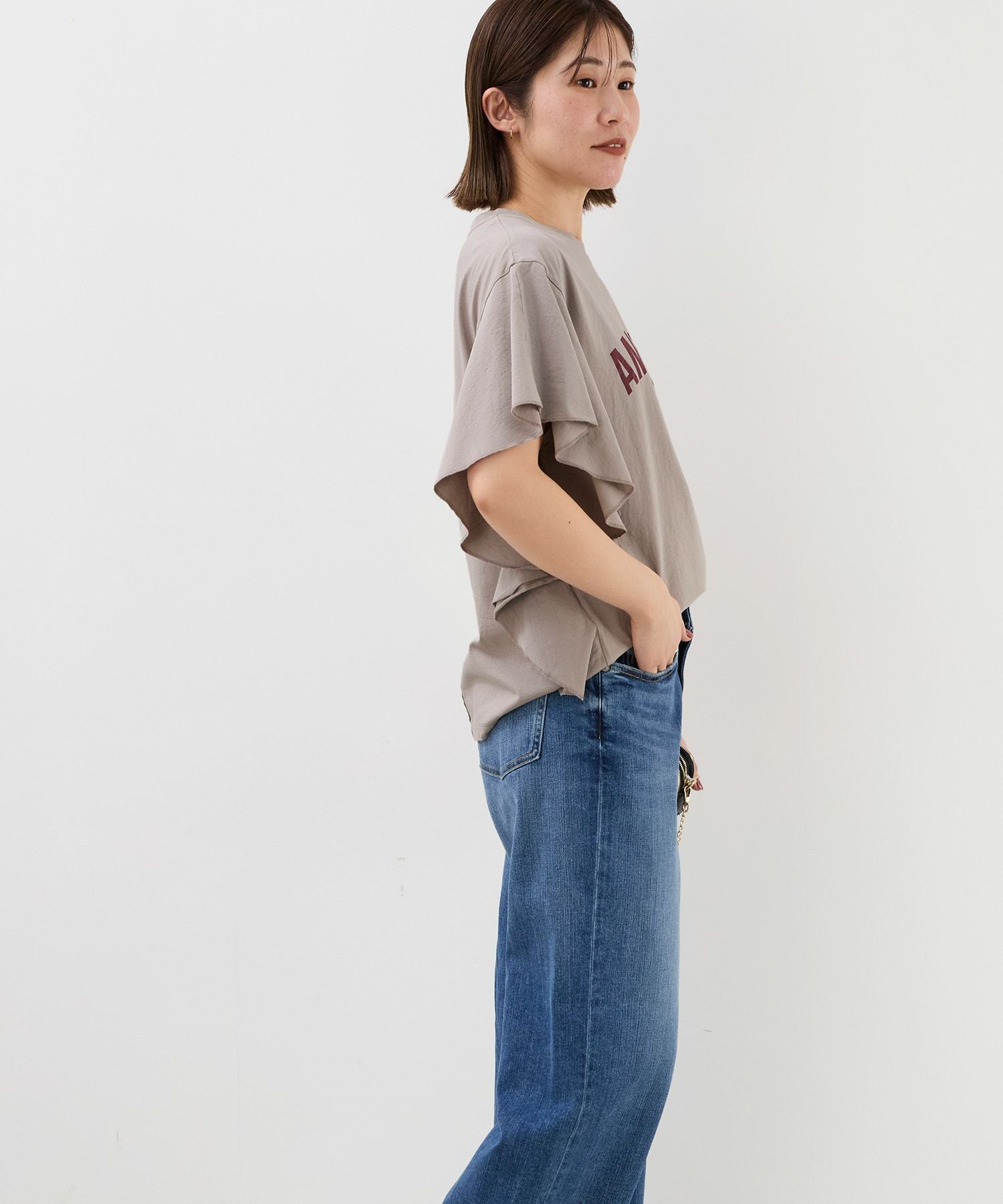 MICA&amp;DEAL シャツ MICA＆DEAL｜【AMERICANA*MICA&DEAL】15th ANNIVERSARY フリルスリーブ