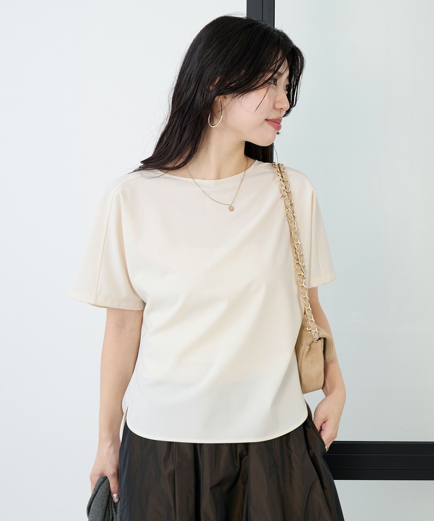 50%off]多機能素材-T-ブラウス | MICA&DEAL ONLINE STORE
