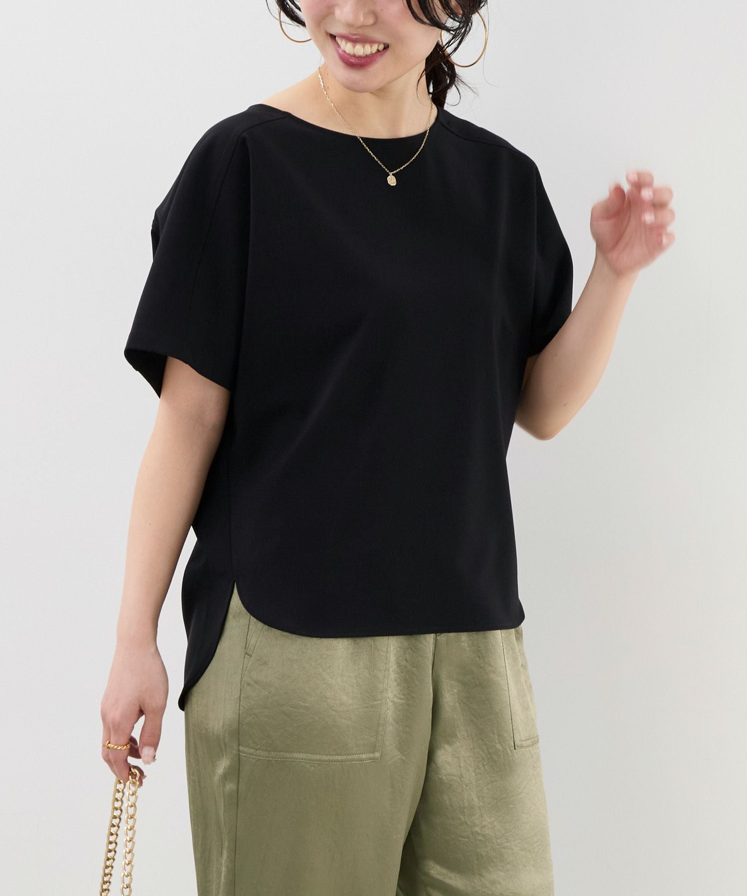 50%off]多機能素材-T-ブラウス | MICA&DEAL ONLINE STORE