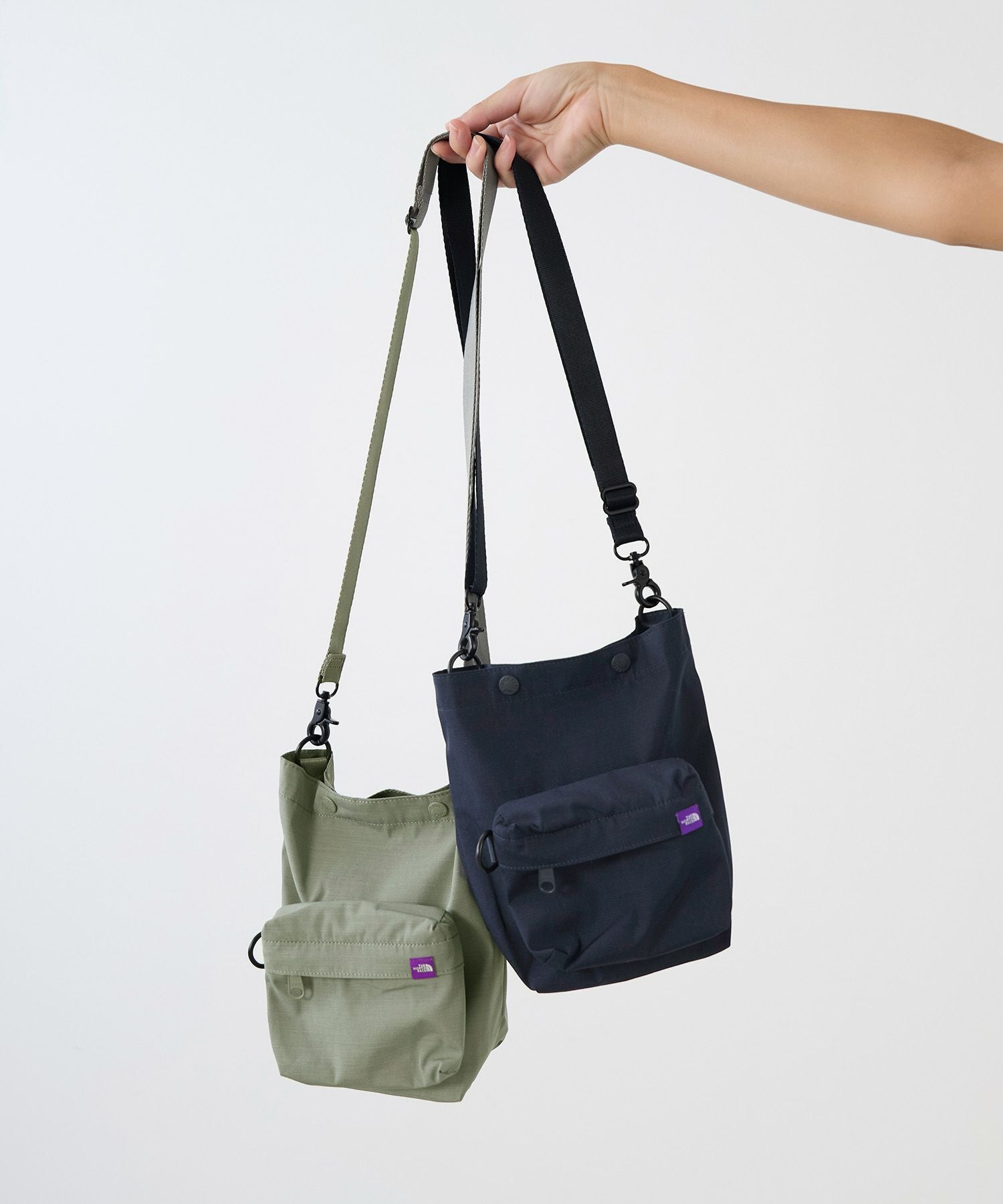 muuet リブワンショルダー ブラック 新品 値下げ可能 セール30%オフ】UTILITY MINIMAL NYLON ONE SHOULDER (S)【031600