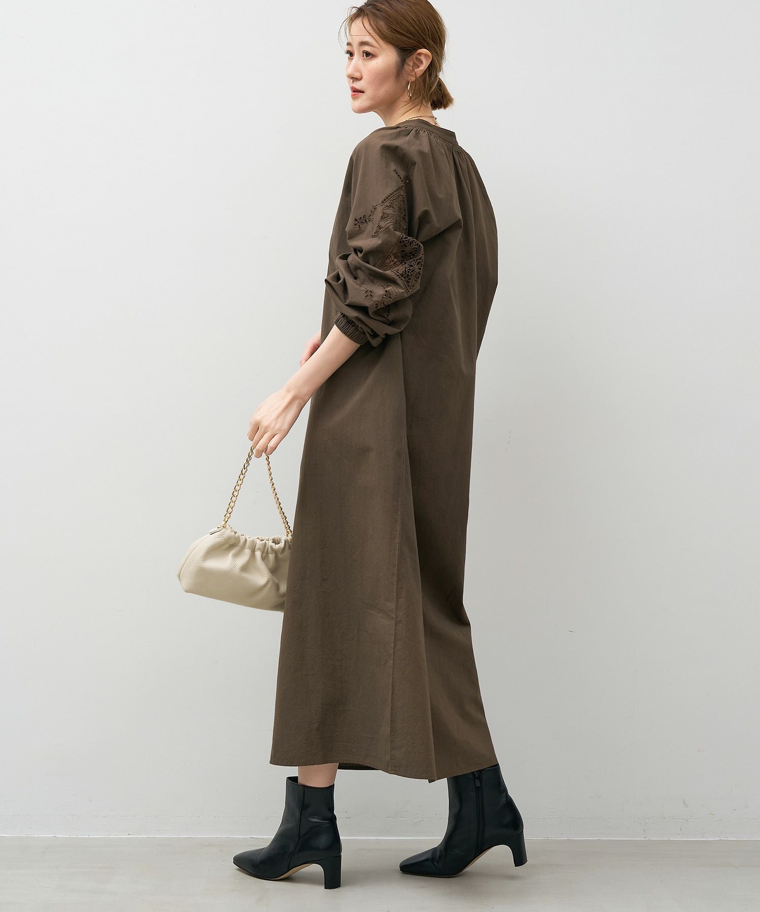 50%off]インド刺繍ギャザーワンピース/0125304242 | MICA&DEAL ONLINE