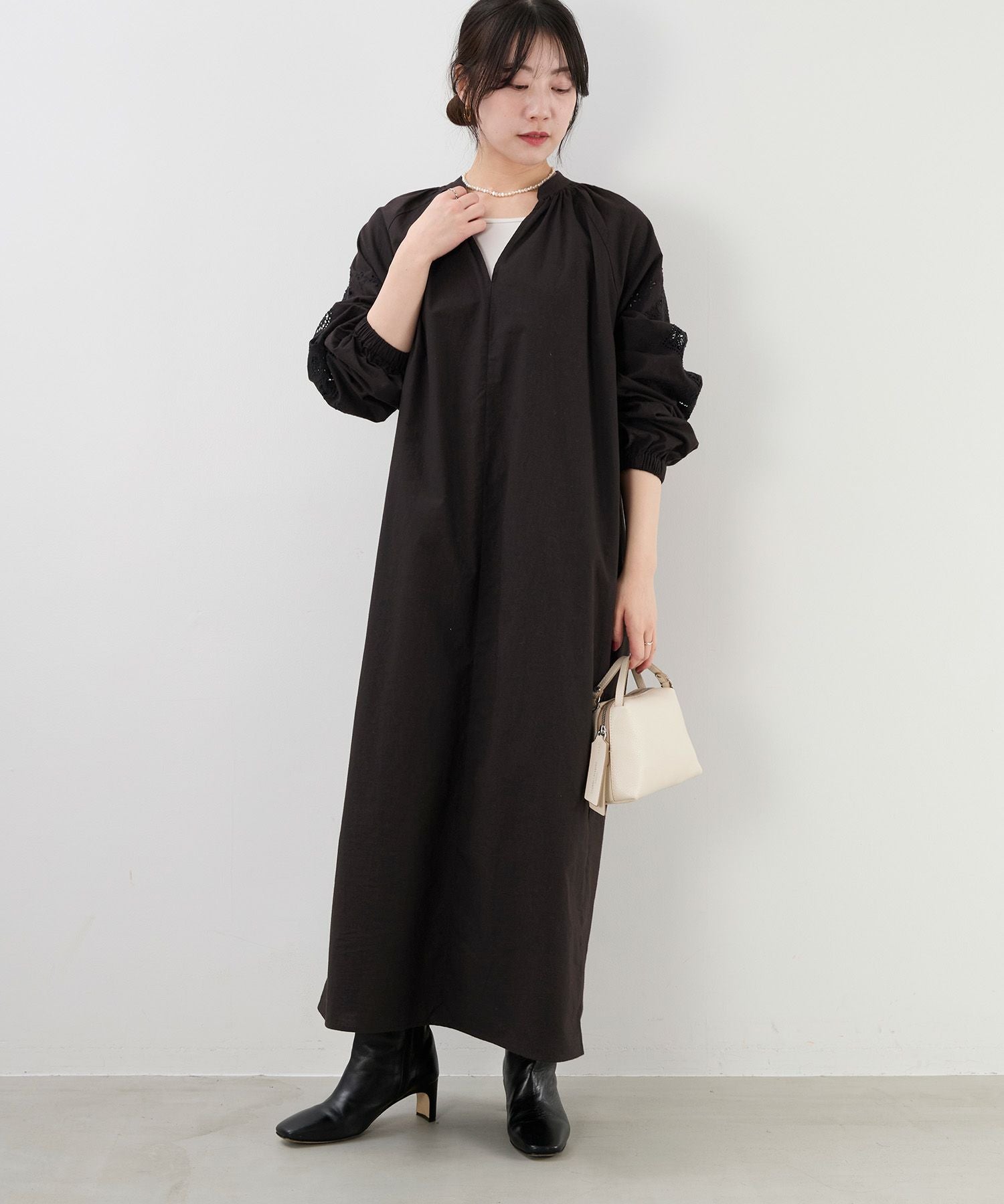 50%off]インド刺繍ギャザーワンピース/0125304242 | MICA&DEAL ONLINE