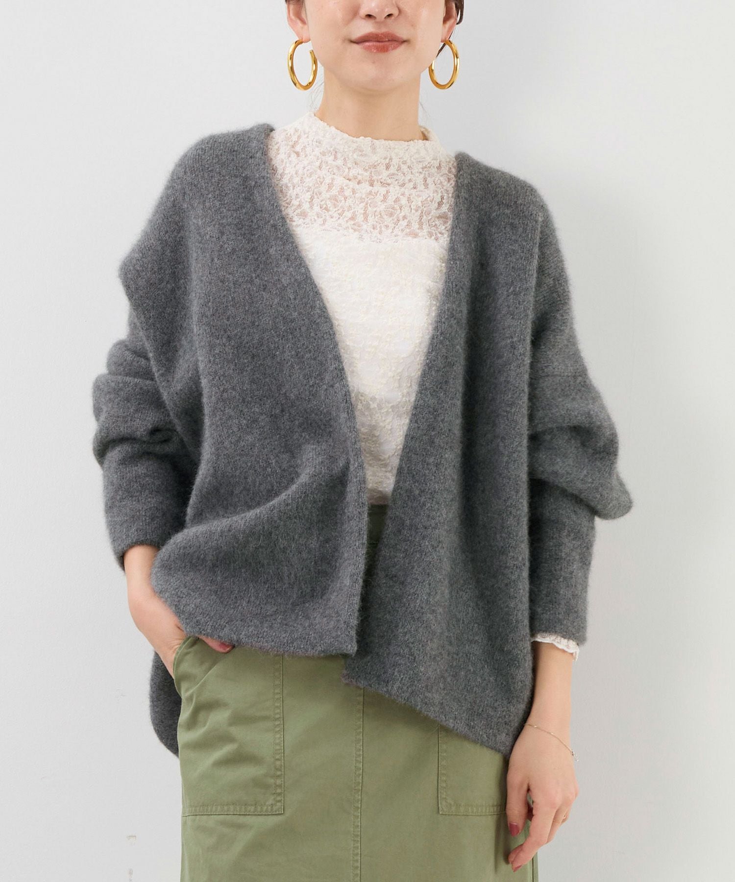 50%off]ラクーンデュアルカーディガン/0125308249 | MICA&DEAL ONLINE