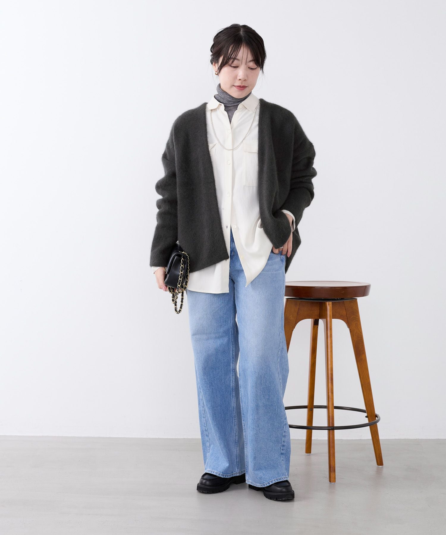マイカアンドディール別注 ラクーンデュアルカーディガン MICA＆DEAL｜ラクーンデュアルカーディガン | Rakuten Fashion(楽天
