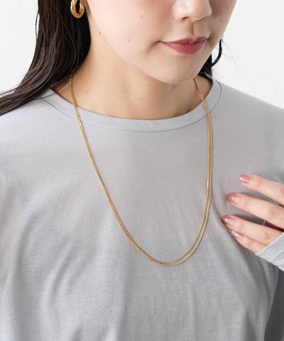 MARIA BLACK】ゴールドチェーンネックレス-Karen Necklace GLD 