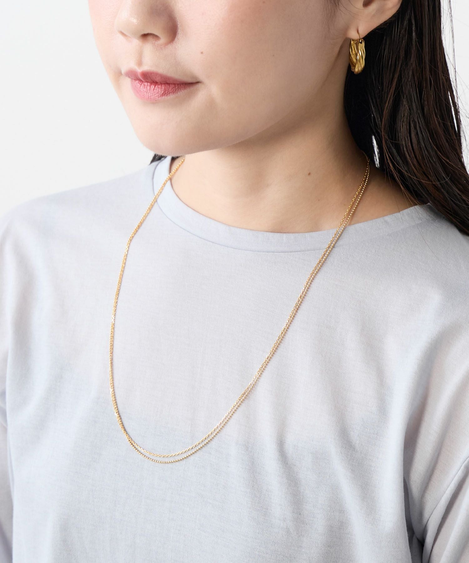 MARIHA】Silent Rain ﾈｯｸﾚｽ2連 60cm/0325310053 | MICA&DEAL ONLINE STORE
