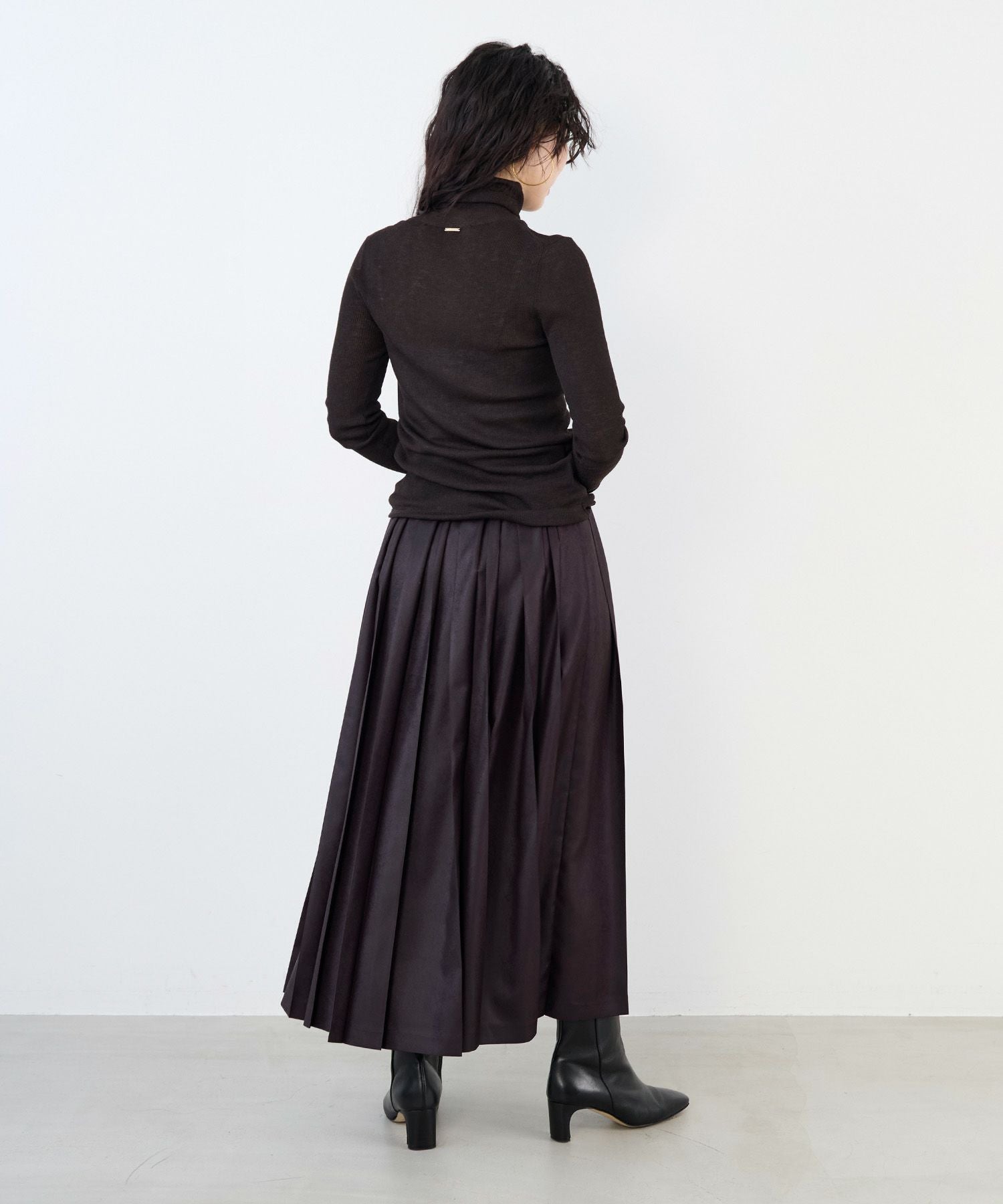 50%off]シアーリブタートルネックプルオーバー/0125408305 | MICA&DEAL