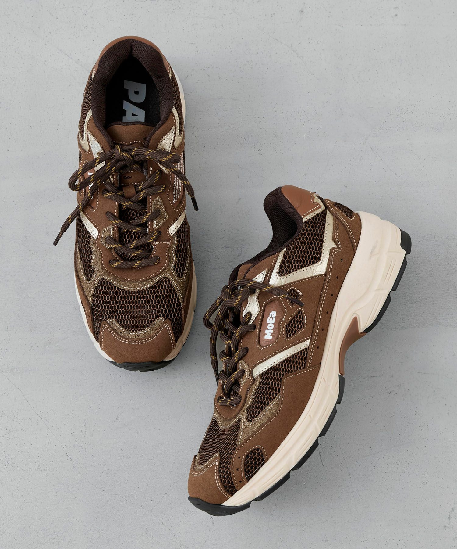 30%off]WEB限定【MoEa】ヴィーガンレザースニーカー-Vegan Leather