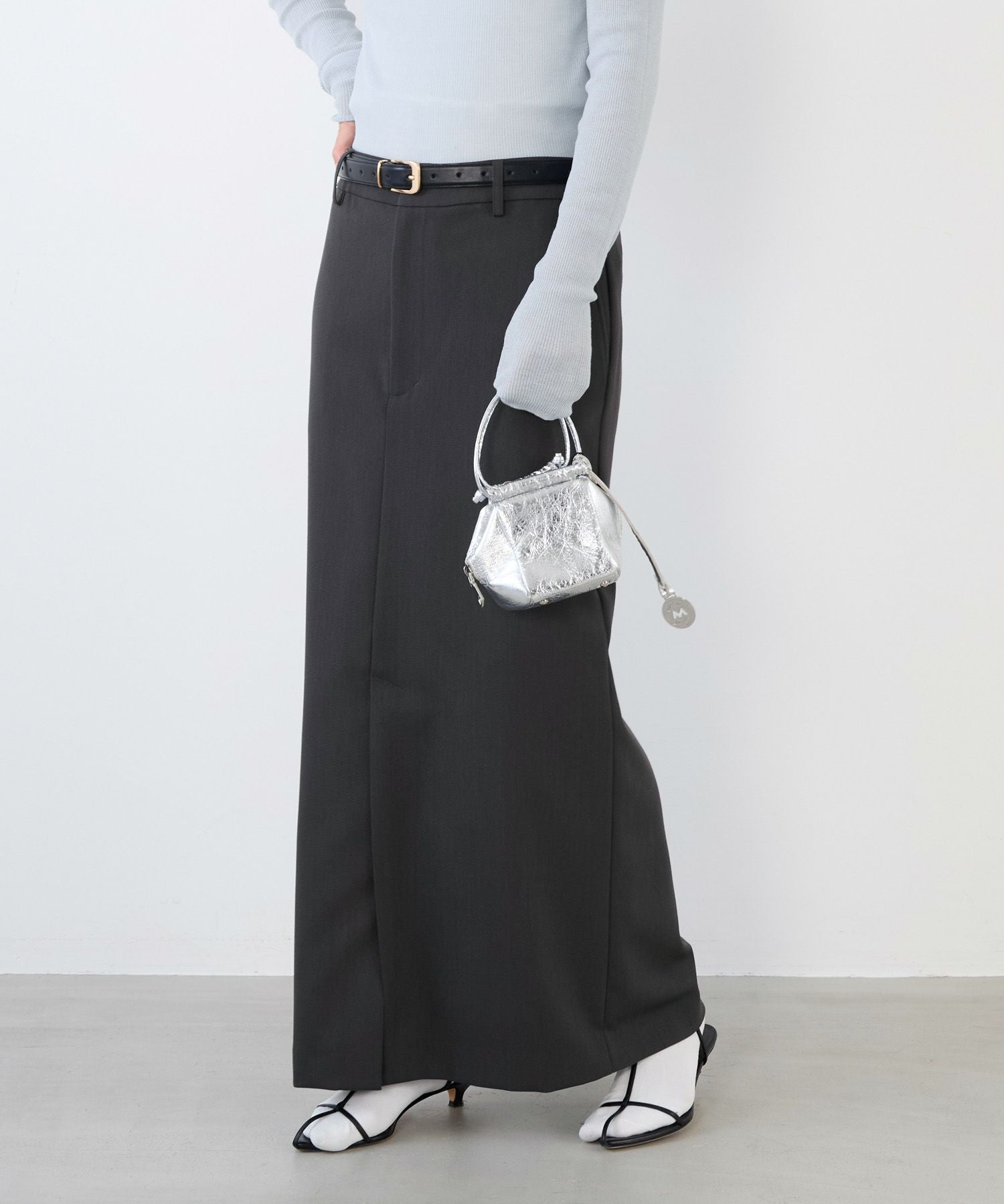 50%off]梳毛スリットタイトスカート/0125402307 | MICA&DEAL ONLINE STORE
