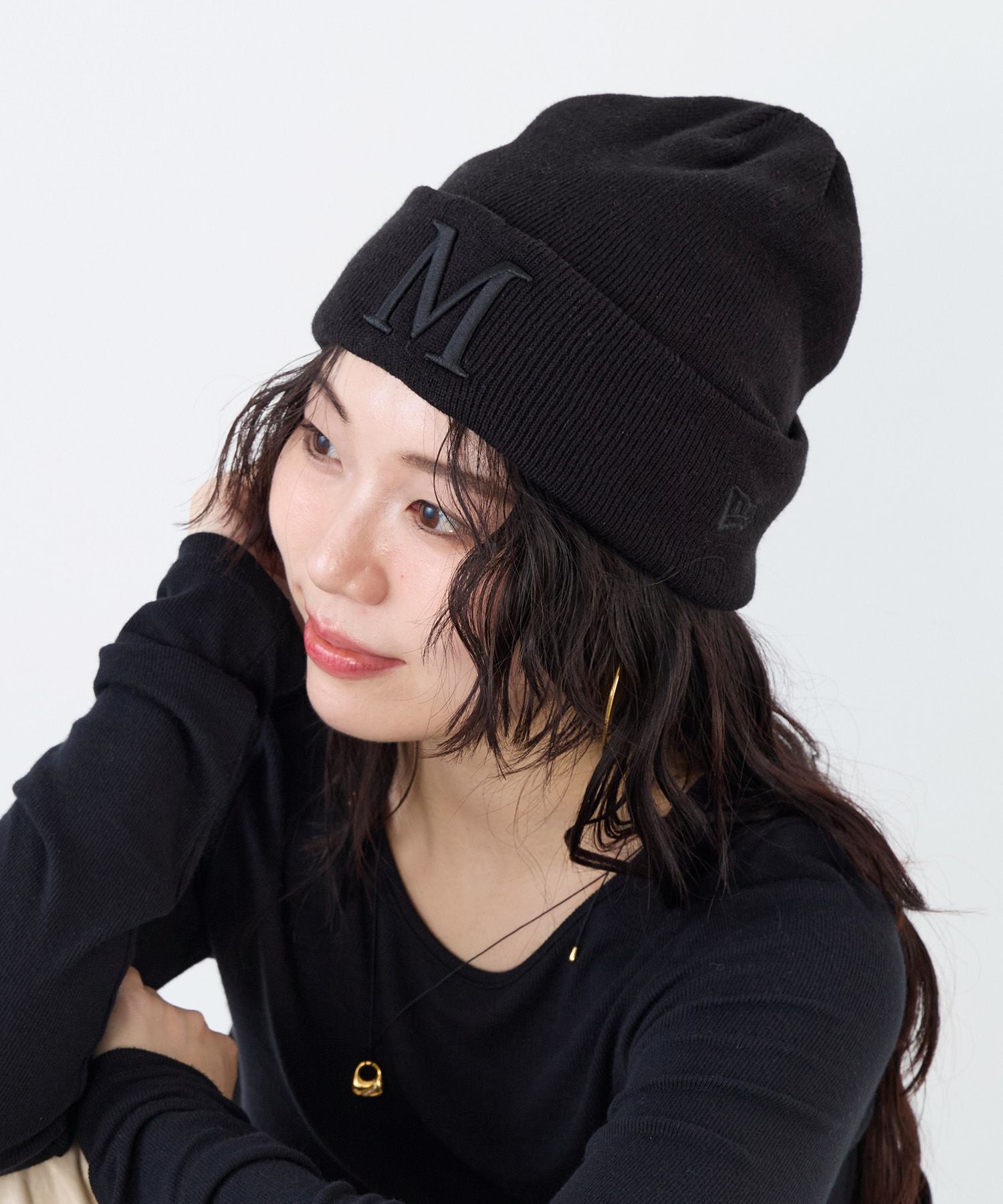 m.a+ エムエークロス ニット帽 未使用 SAINT M×××××× - 【残りわずか】SM-HR1-0000-C66 / SG_KNIT CAP
