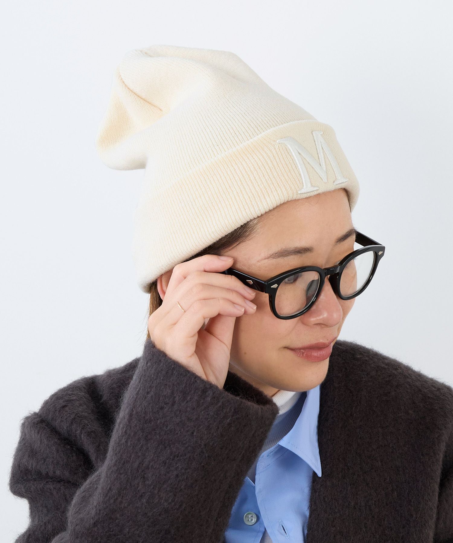【値下げ‼︎期間限定】mite スウェット&amp;プリーツスカート&amp;おまけニット帽 mite