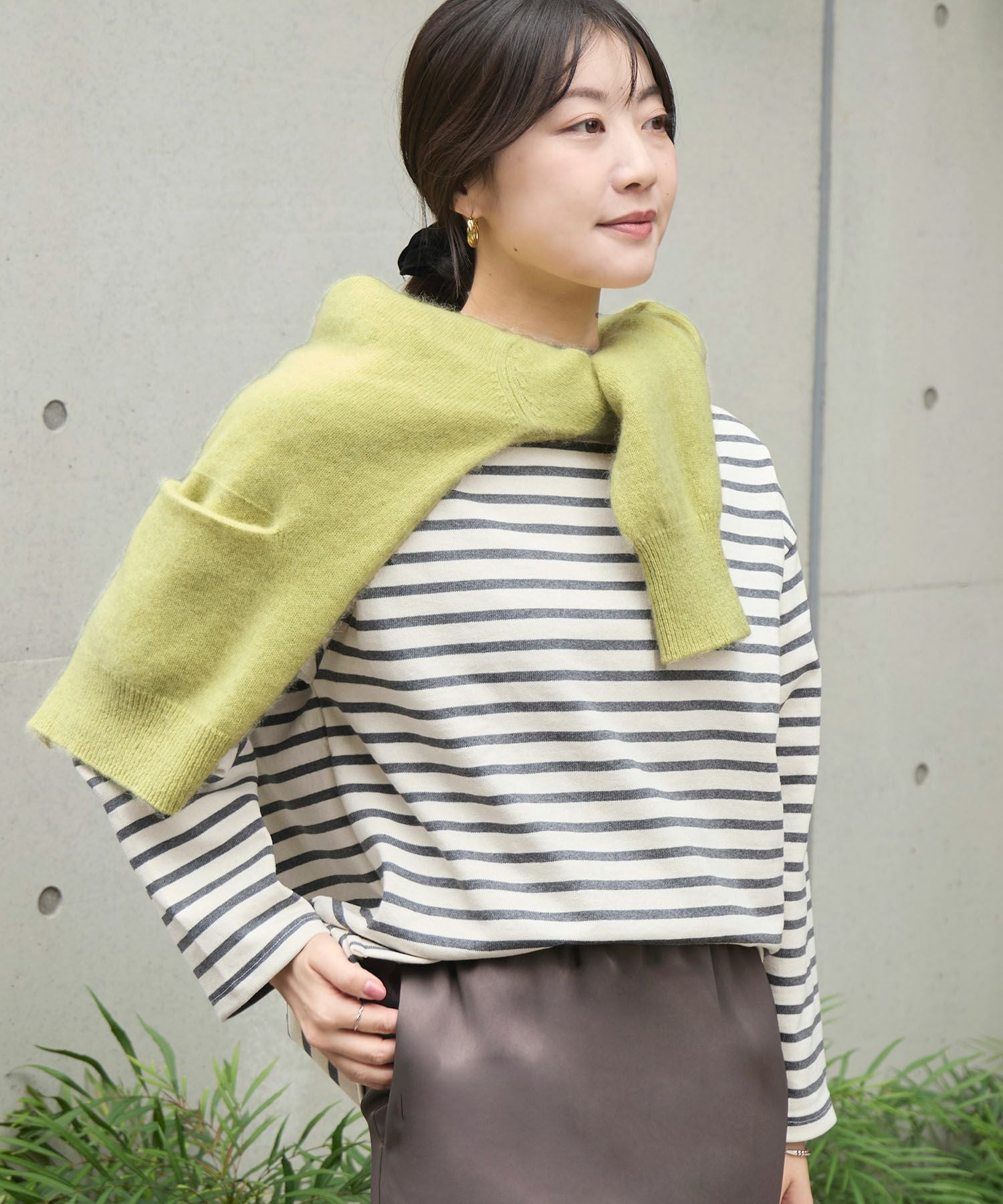 SAINT JAMES】ルーズドロップカットソー-OUESSANT LOOSE/0325309001 SAINT JAMES】ルーズドロップカットソー-OUESSANT LOOSE/0325309001
